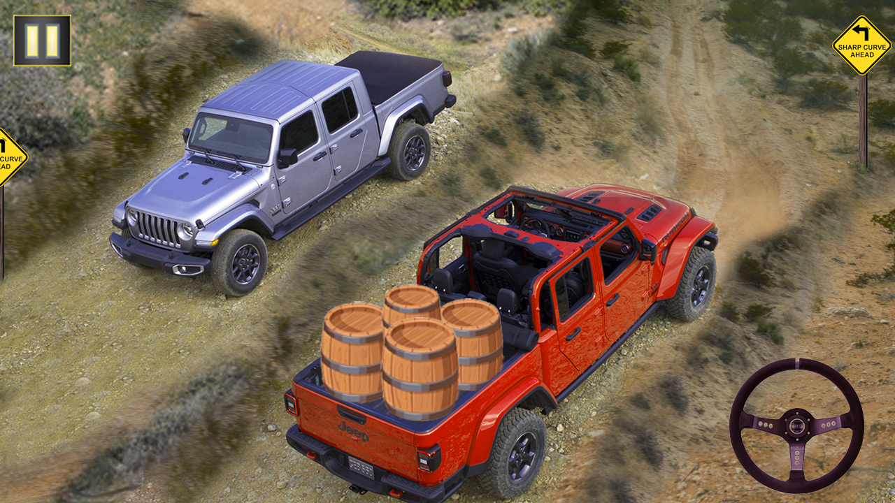 اسکرین شات 4 بازی Pickup Truck Game: 4x4 Offroad