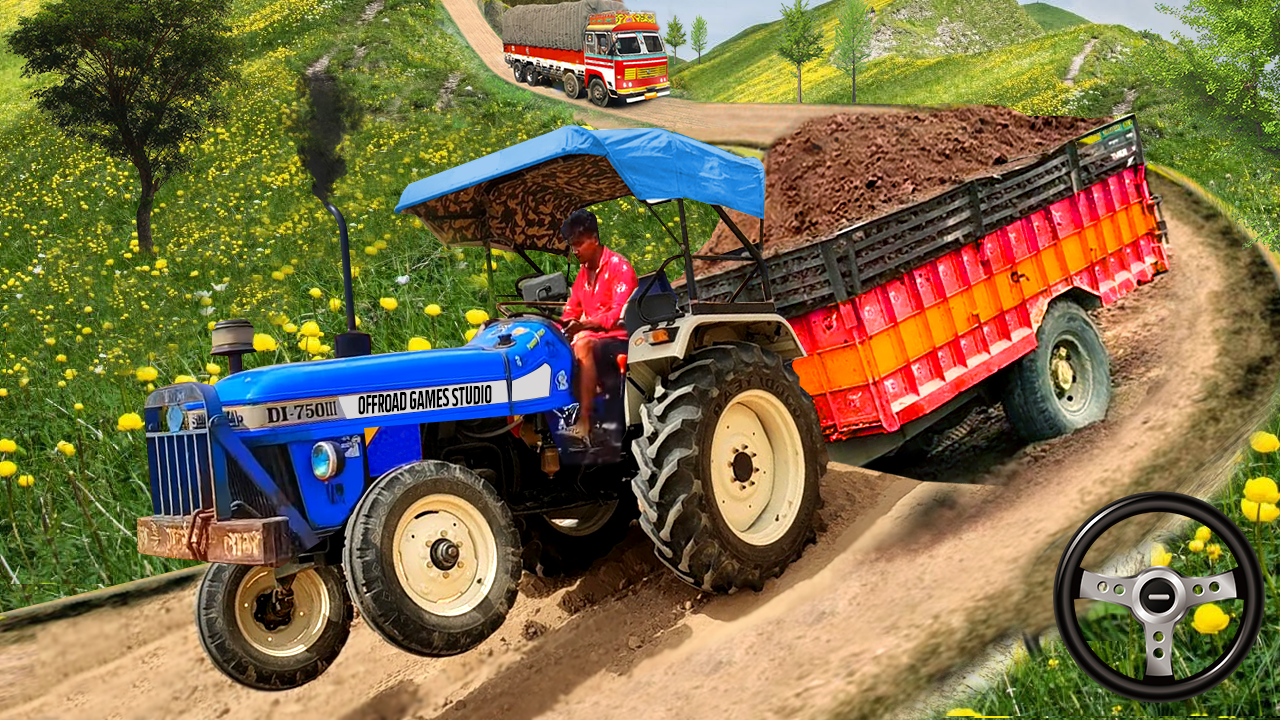 اسکرین شات 1 بازی Cargo Tractor Simulator V2
