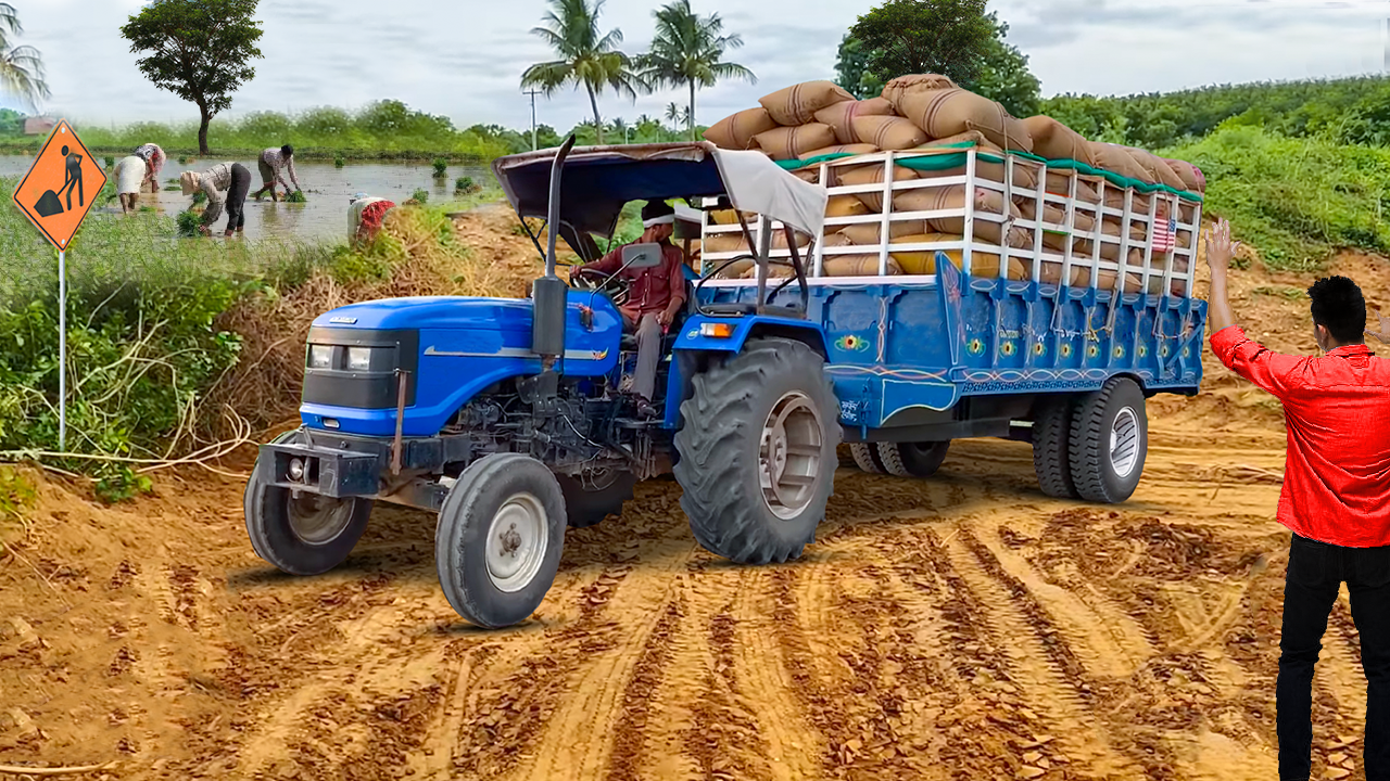 اسکرین شات 3 بازی Cargo Tractor Trolley Game 22
