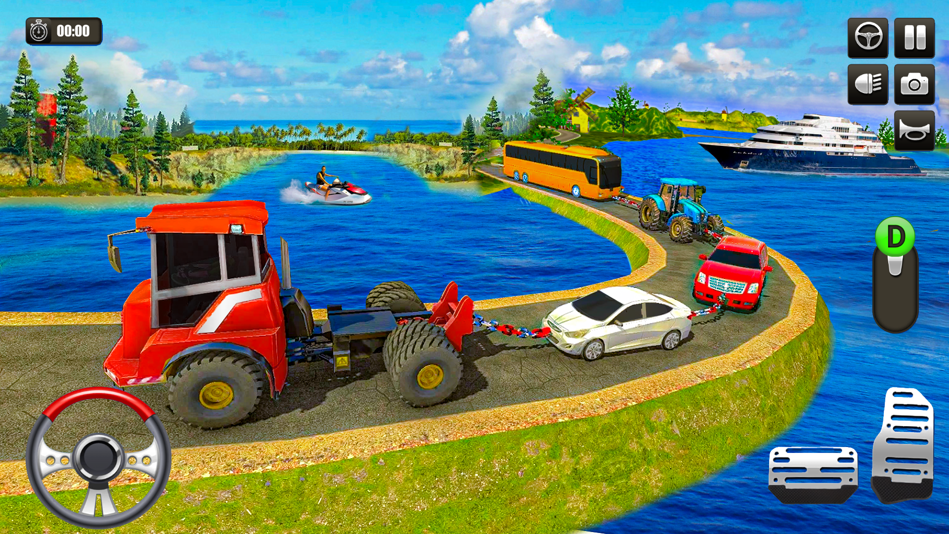 اسکرین شات 2 بازی Real Truck Pulling Simulator