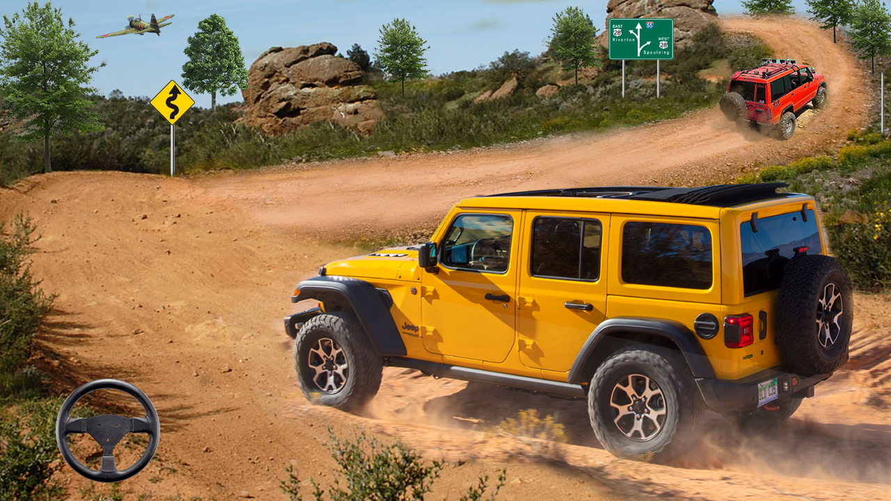 اسکرین شات 2 بازی Offroad SUV Driving Simulator