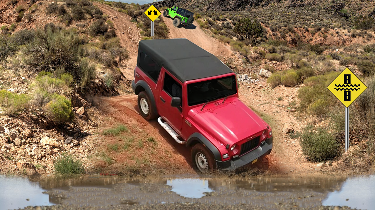 اسکرین شات 1 بازی Offroad SUV Driving Simulator