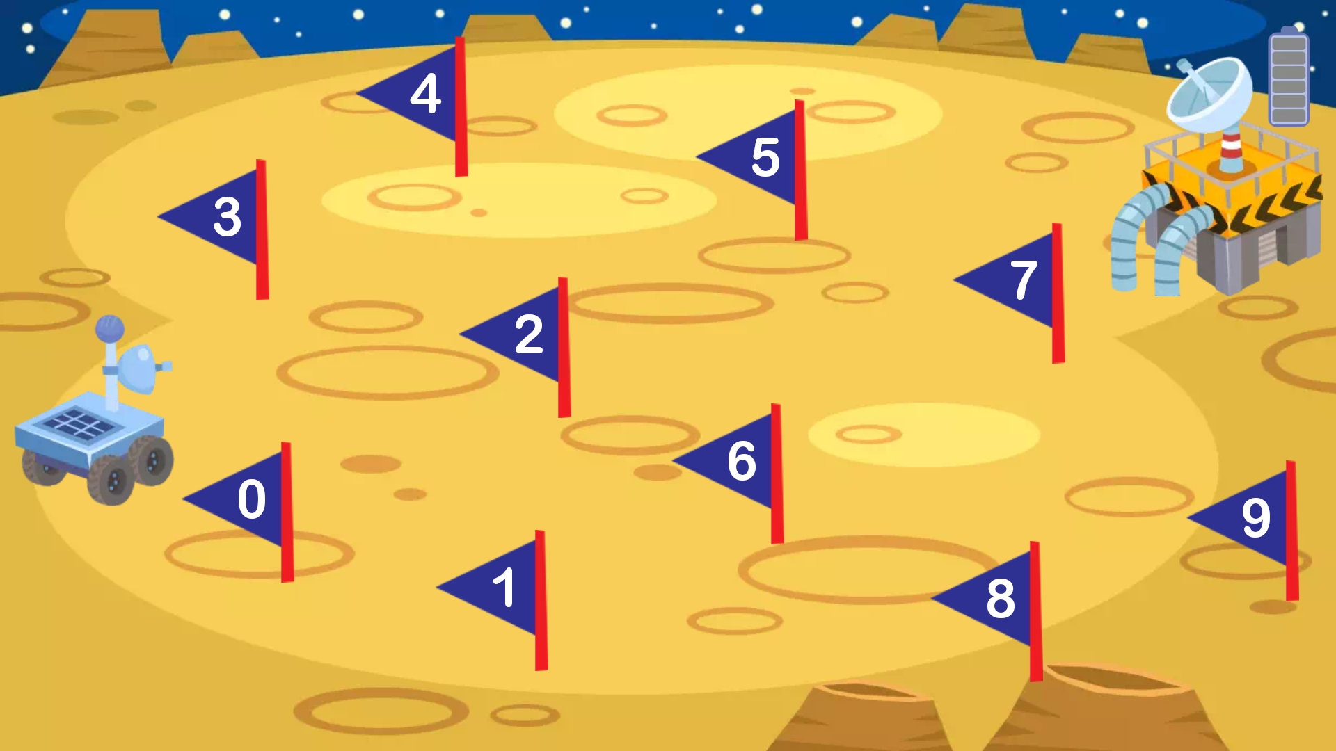 اسکرین شات 8 بازی Kiddos in Space - Kids Games