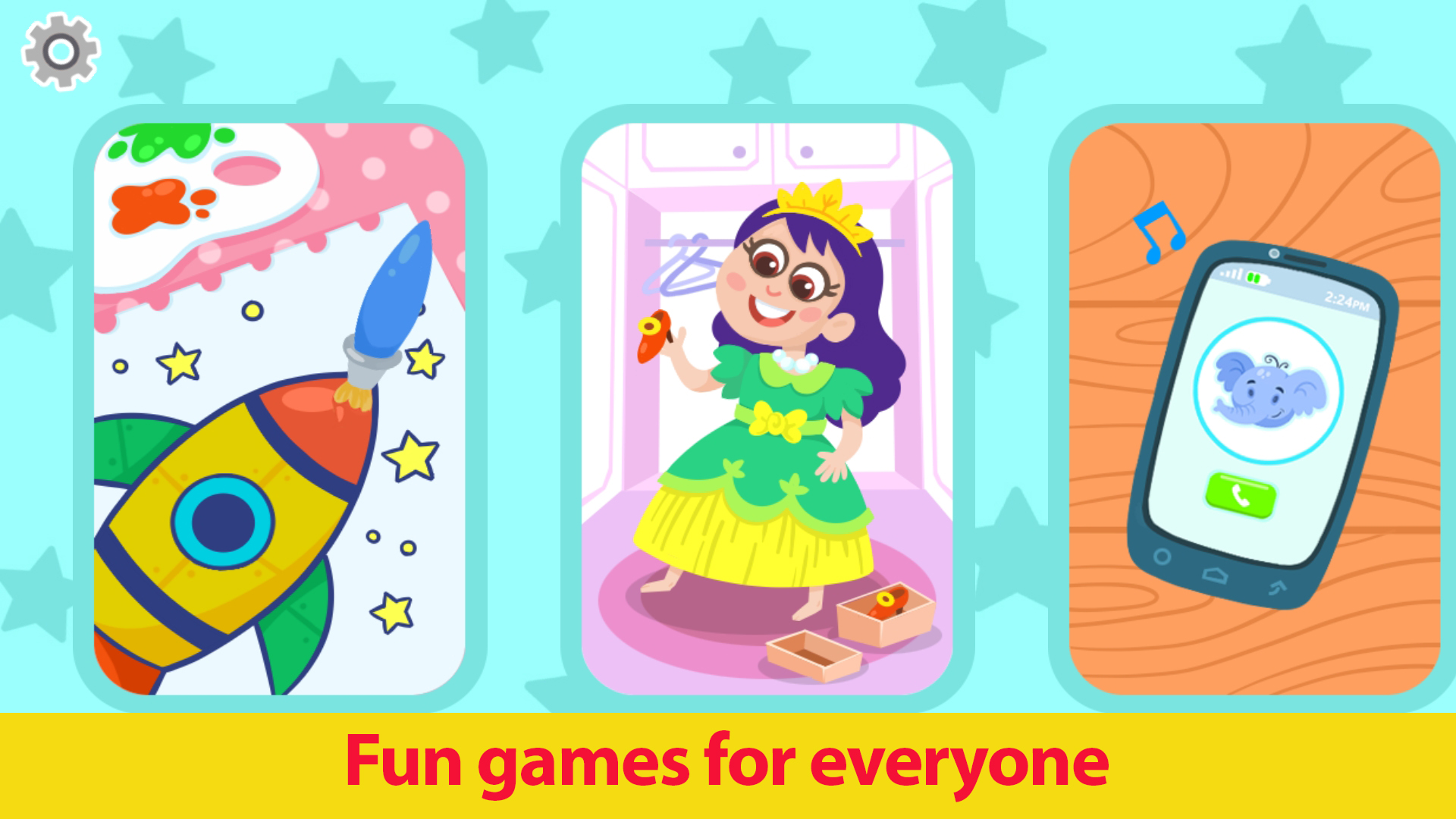 اسکرین شات 1 بازی Preschool Kids Learning Games
