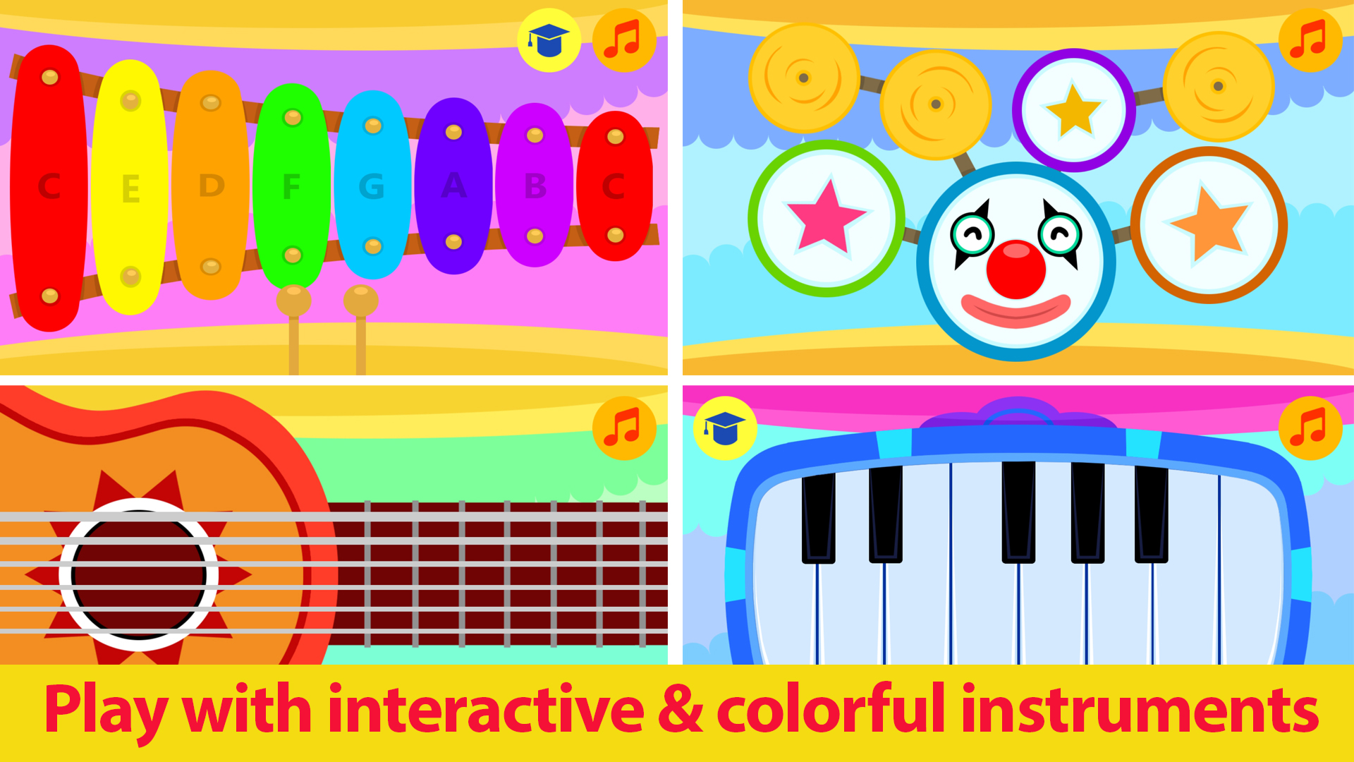 اسکرین شات 4 بازی Preschool Kids Learning Games