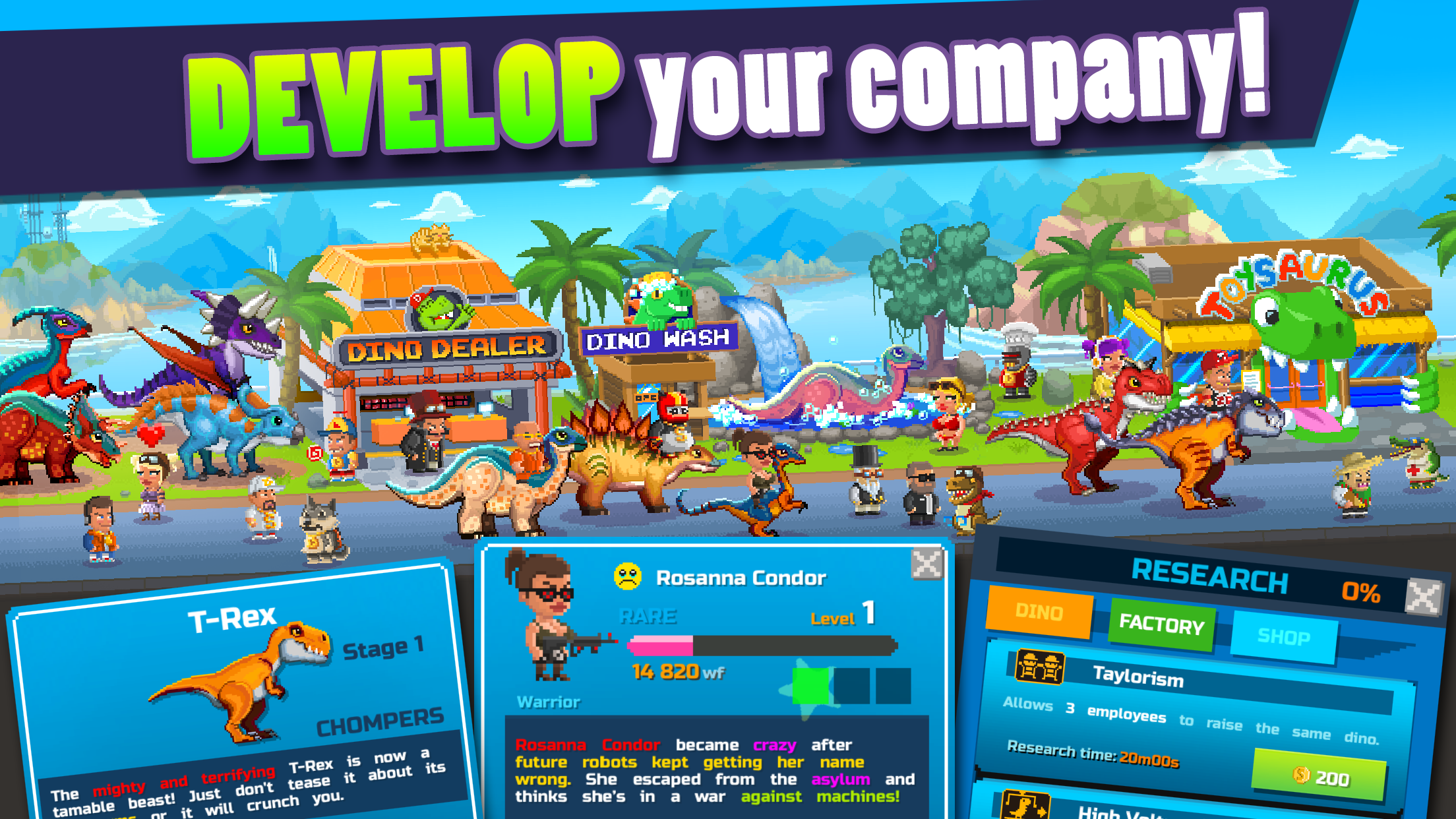 اسکرین شات 5 بازی Dino Factory