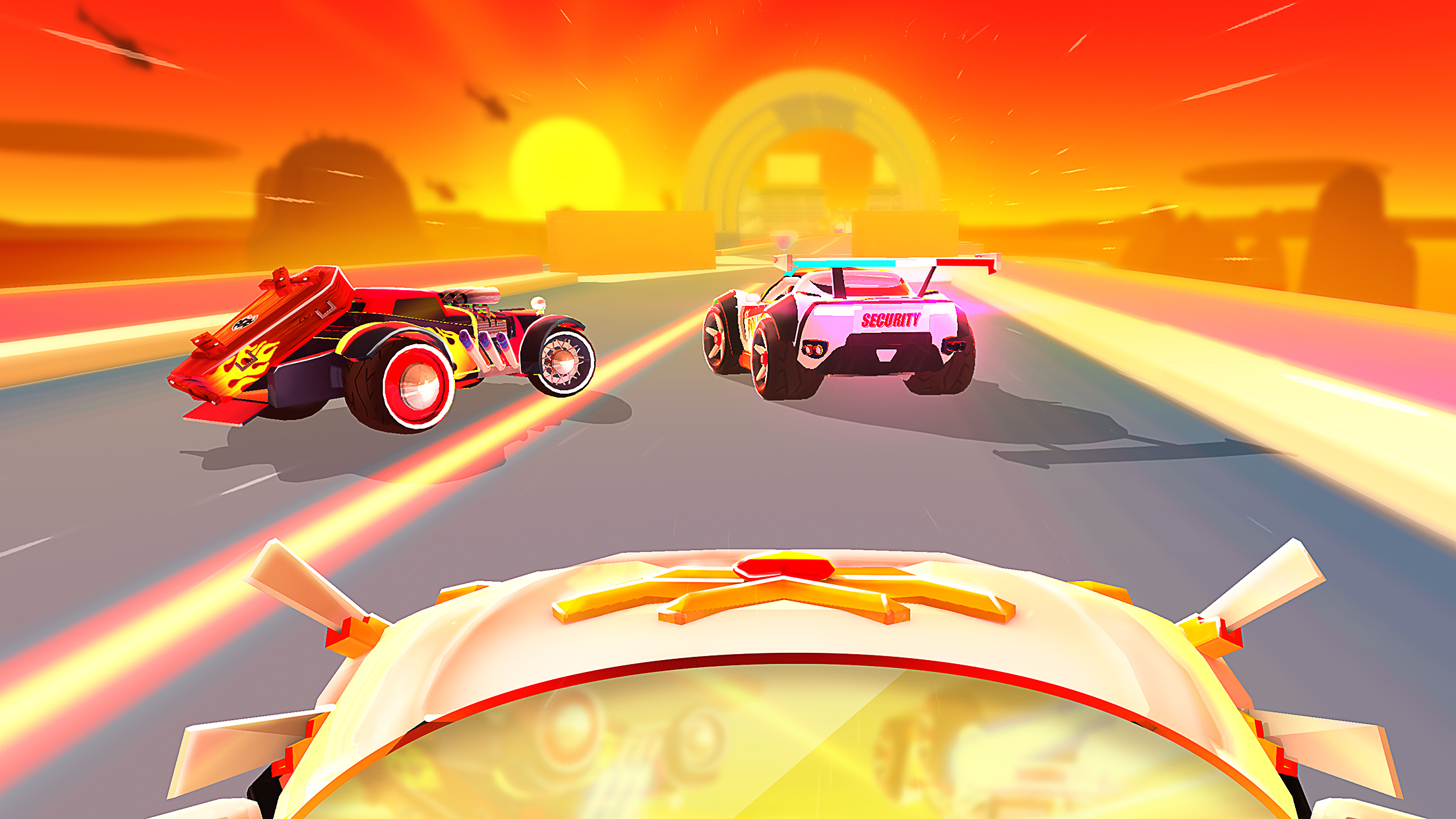 اسکرین شات 3 بازی SUP Multiplayer Racing Games