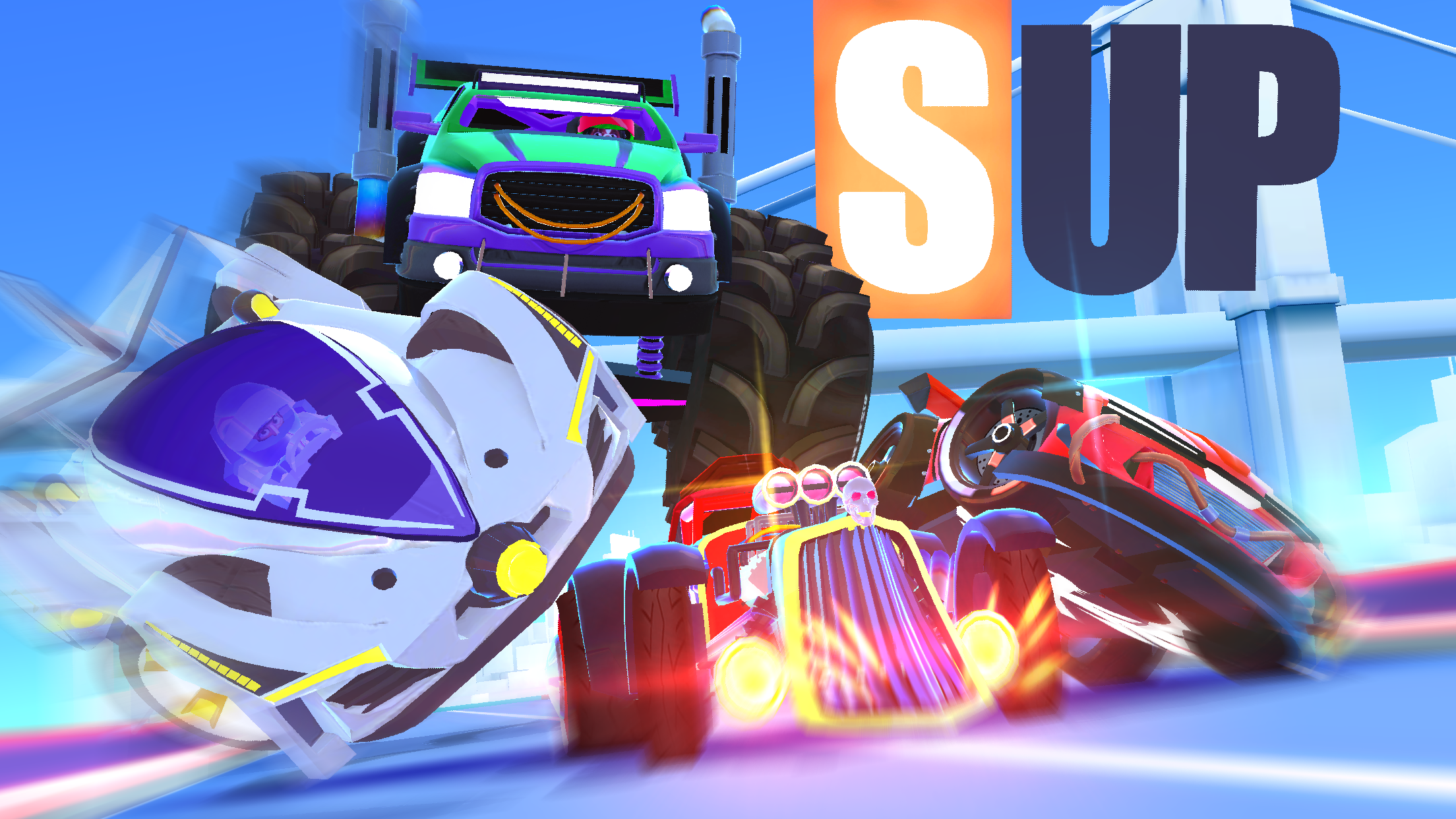 اسکرین شات 5 بازی SUP Multiplayer Racing Games