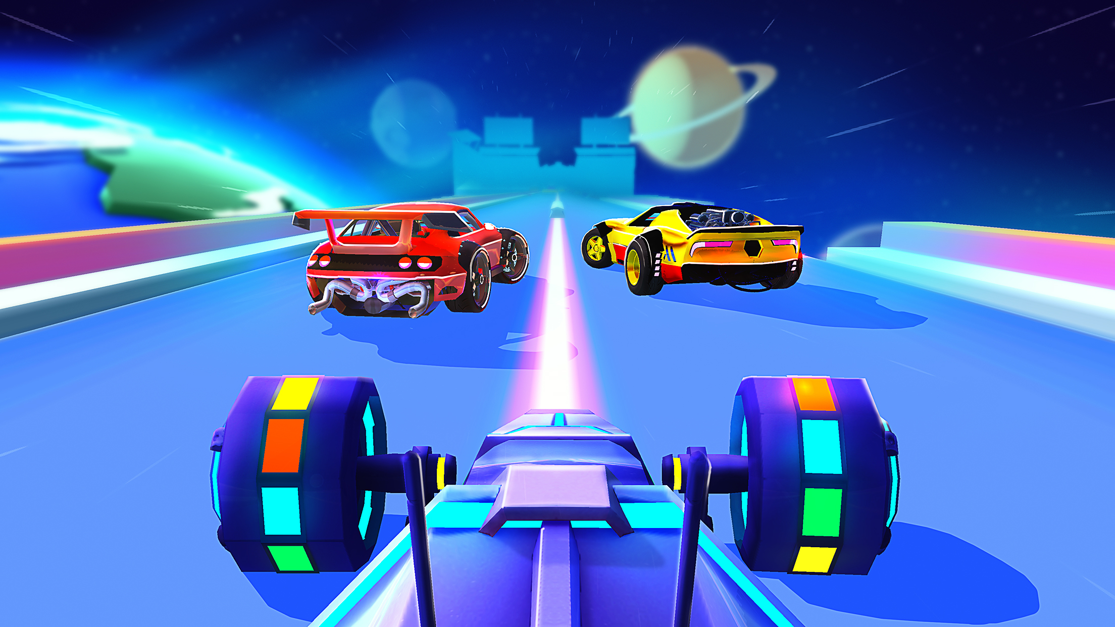 اسکرین شات 2 بازی SUP Multiplayer Racing Games