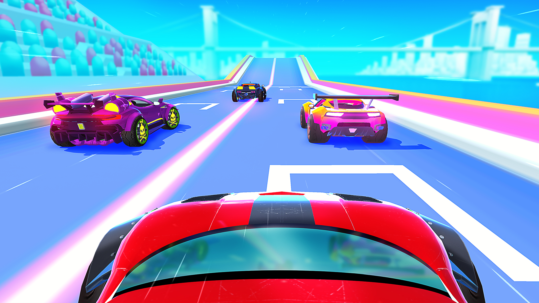 اسکرین شات 1 بازی SUP Multiplayer Racing Games