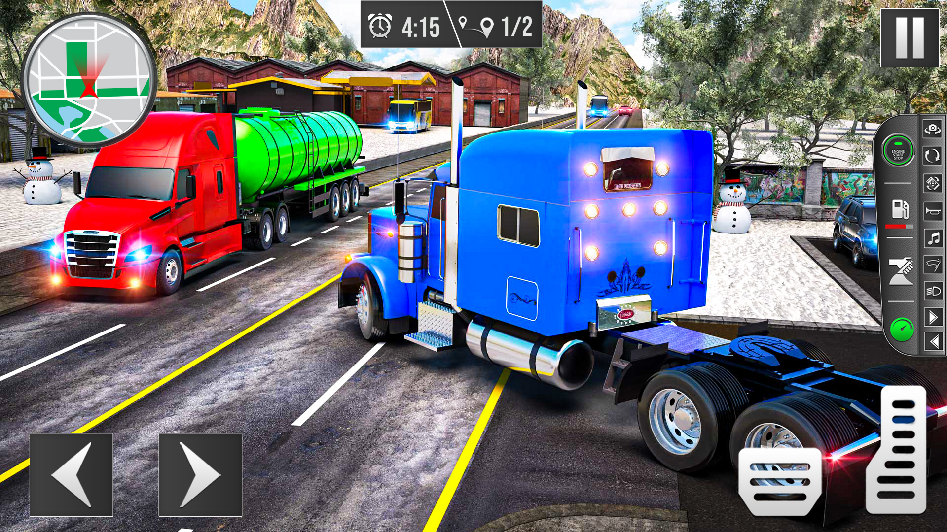 اسکرین شات 7 برنامه Truck Simulator : Truck Games