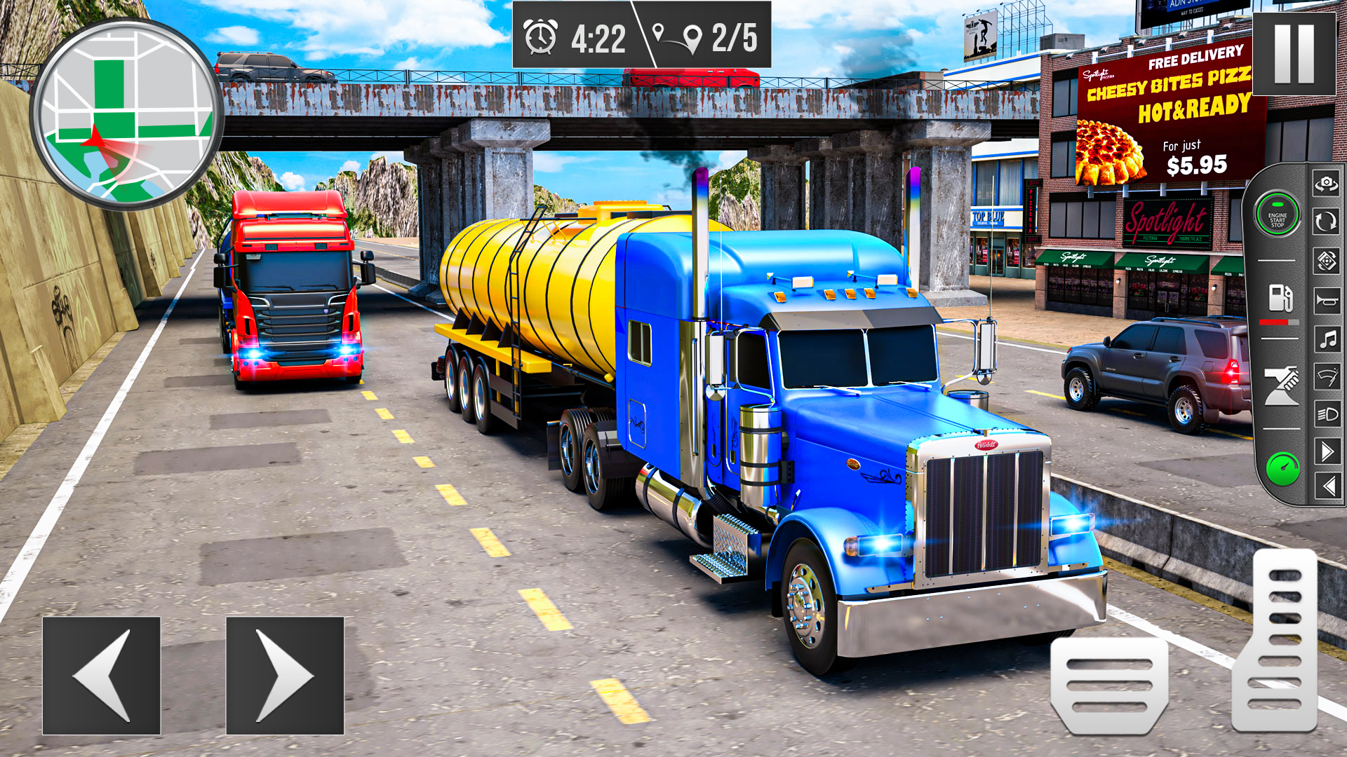 اسکرین شات 4 برنامه Truck Simulator : Truck Games