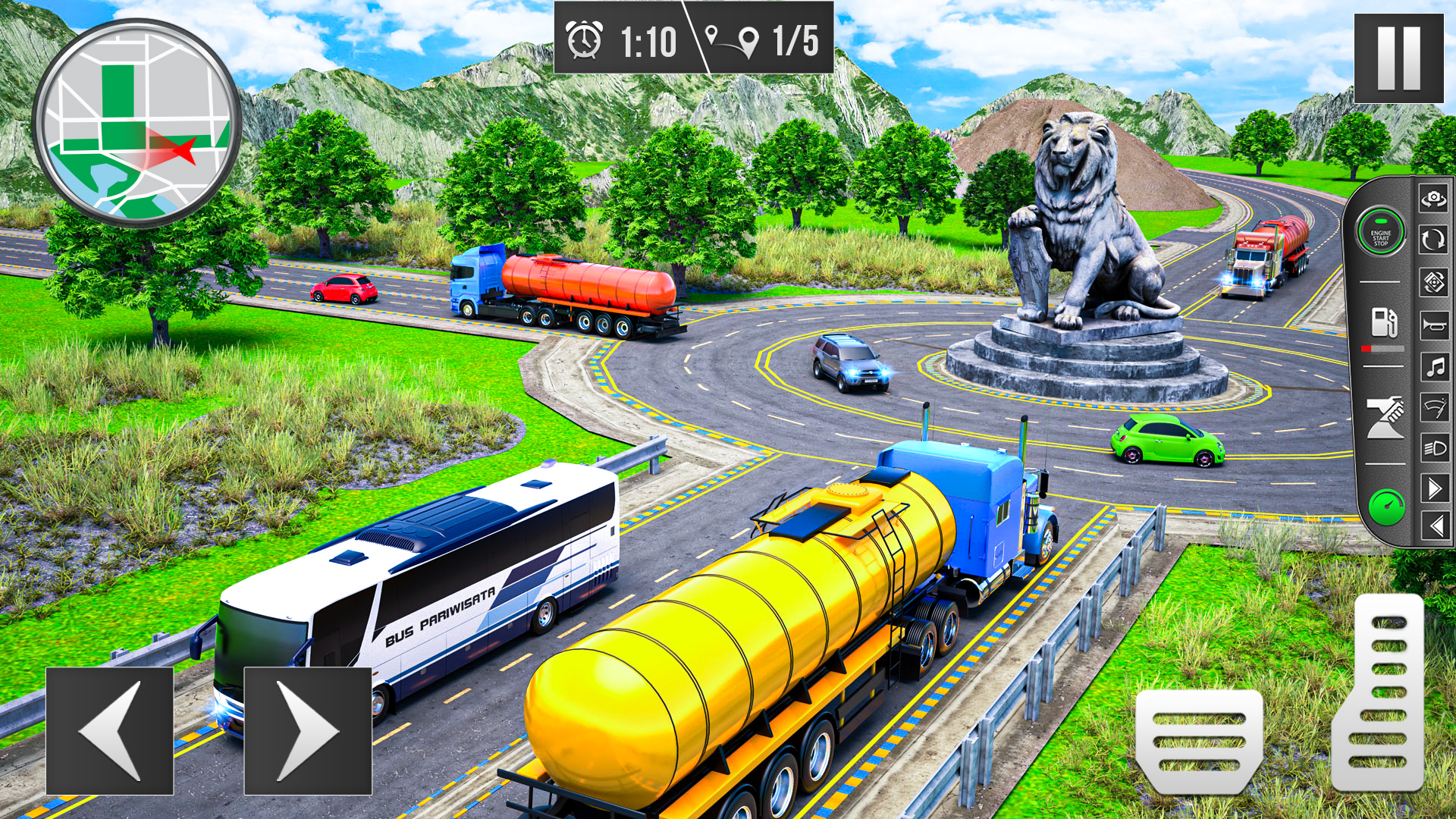 اسکرین شات 8 برنامه Truck Simulator : Truck Games