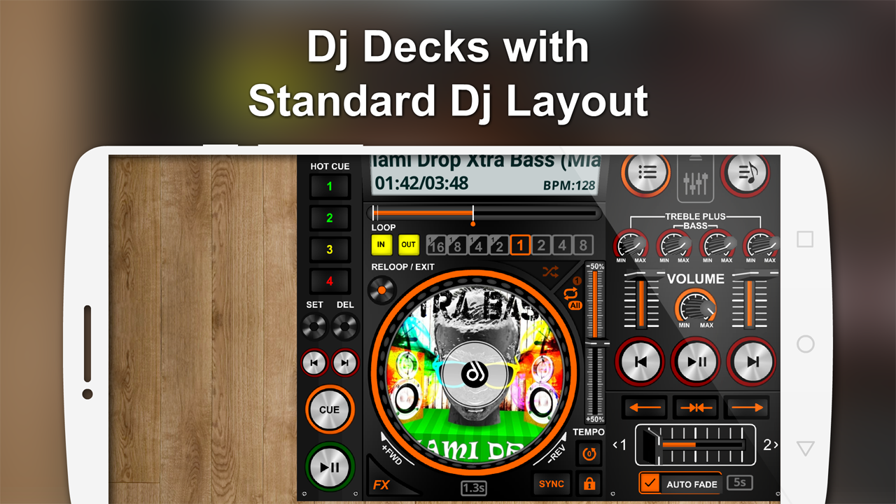 اسکرین شات 4 برنامه DiscDj 3D Music Player - 3D Dj