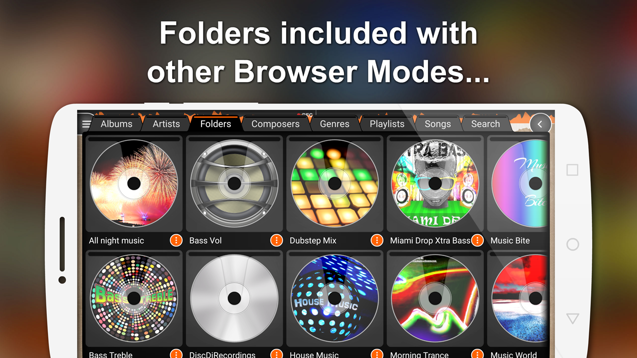 اسکرین شات 6 برنامه DiscDj 3D Music Player - 3D Dj