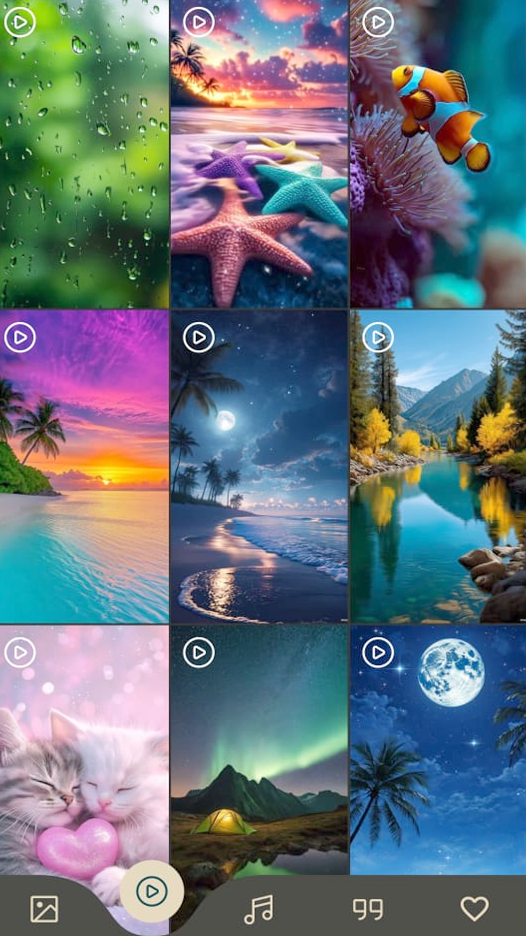 اسکرین شات 2 برنامه Pexii – Wallpapers & Ringtones