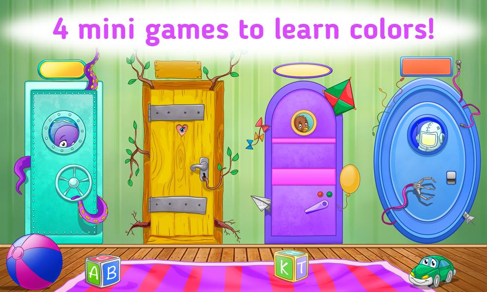اسکرین شات 1 بازی Colors: learning game for kids
