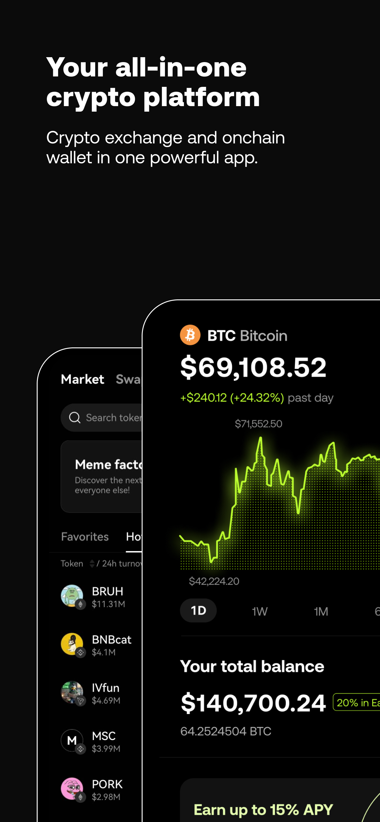 اسکرین شات 1 برنامه OKX: Buy Bitcoin BTC & Crypto