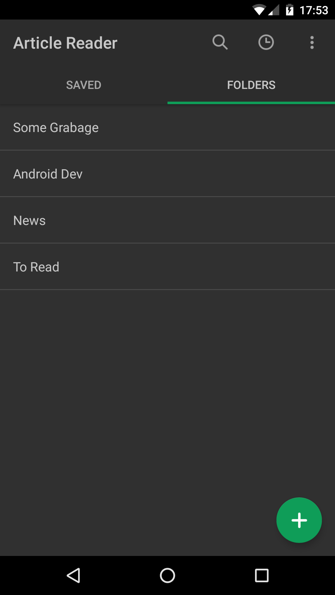 اسکرین شات 5 برنامه Article Reader Offline