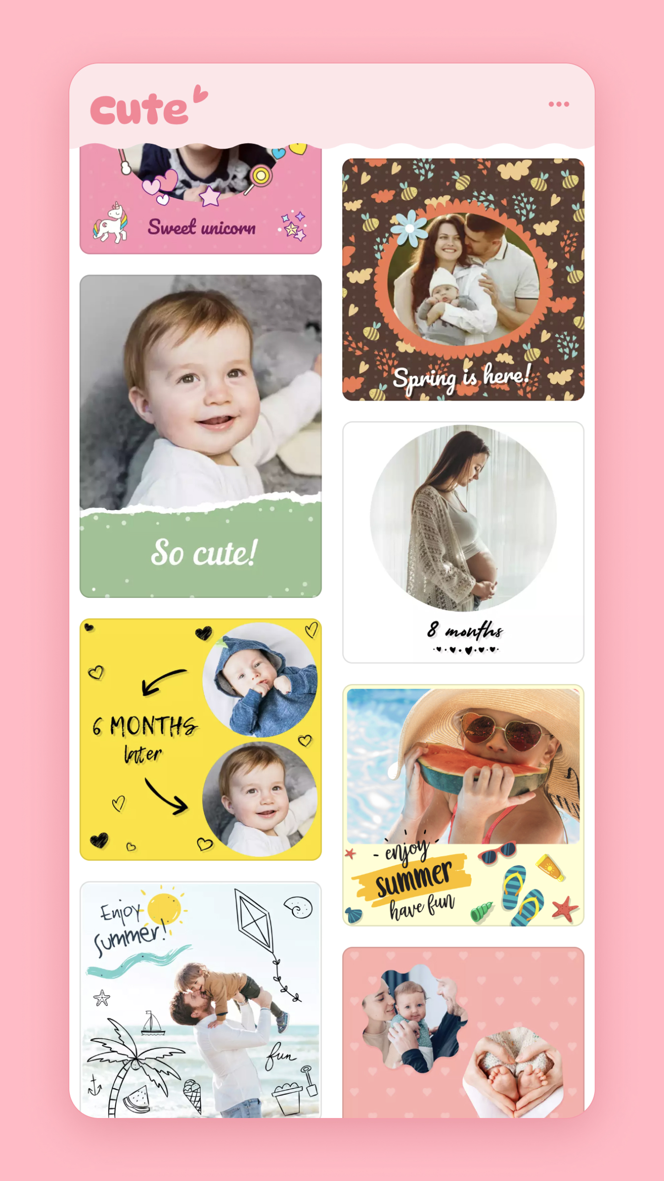 اسکرین شات 4 برنامه Baby Photo Editor, Baby Pics