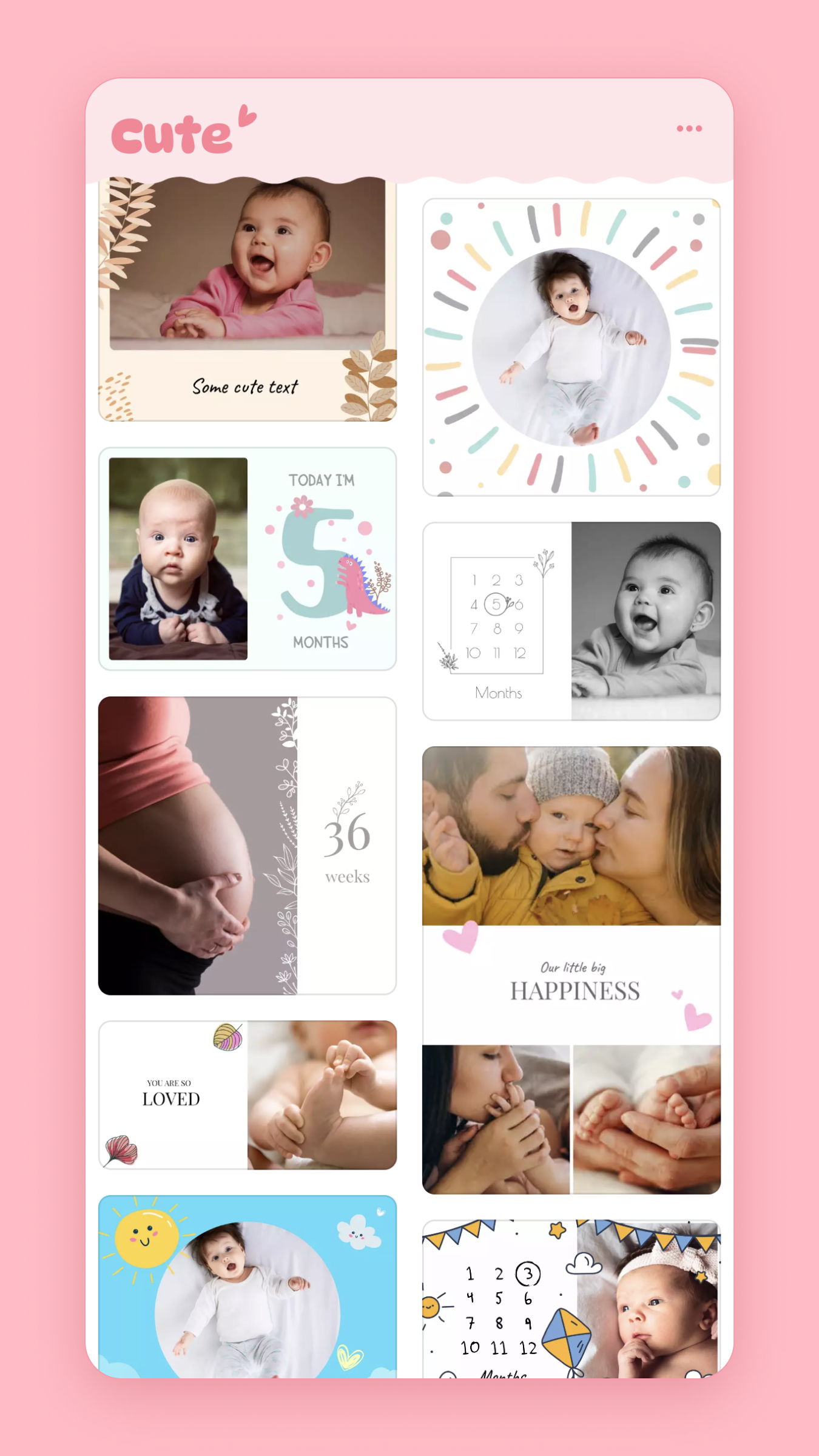 اسکرین شات 2 برنامه Baby Photo Editor, Baby Pics