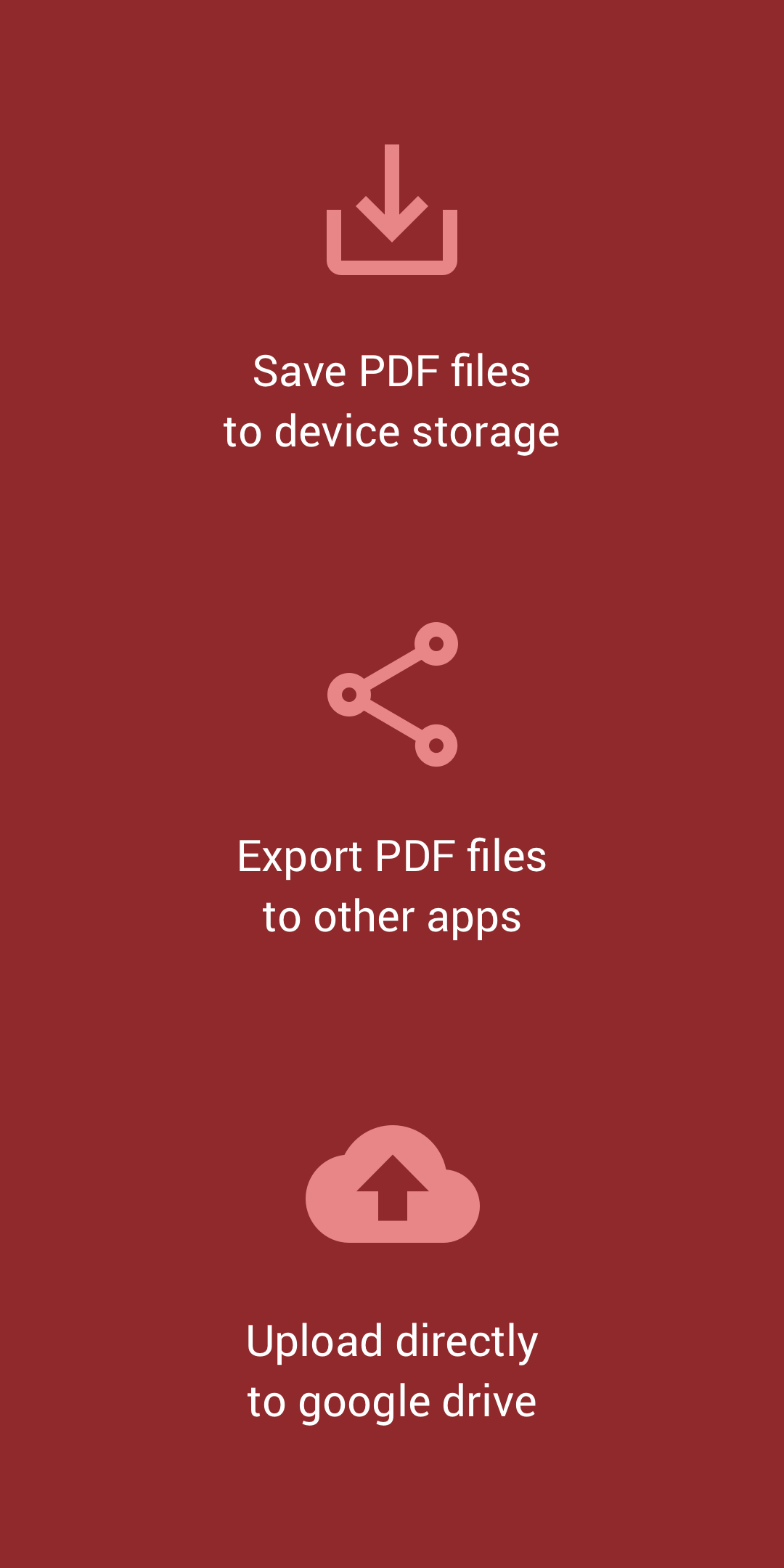 اسکرین شات 2 برنامه Web to PDF Converter