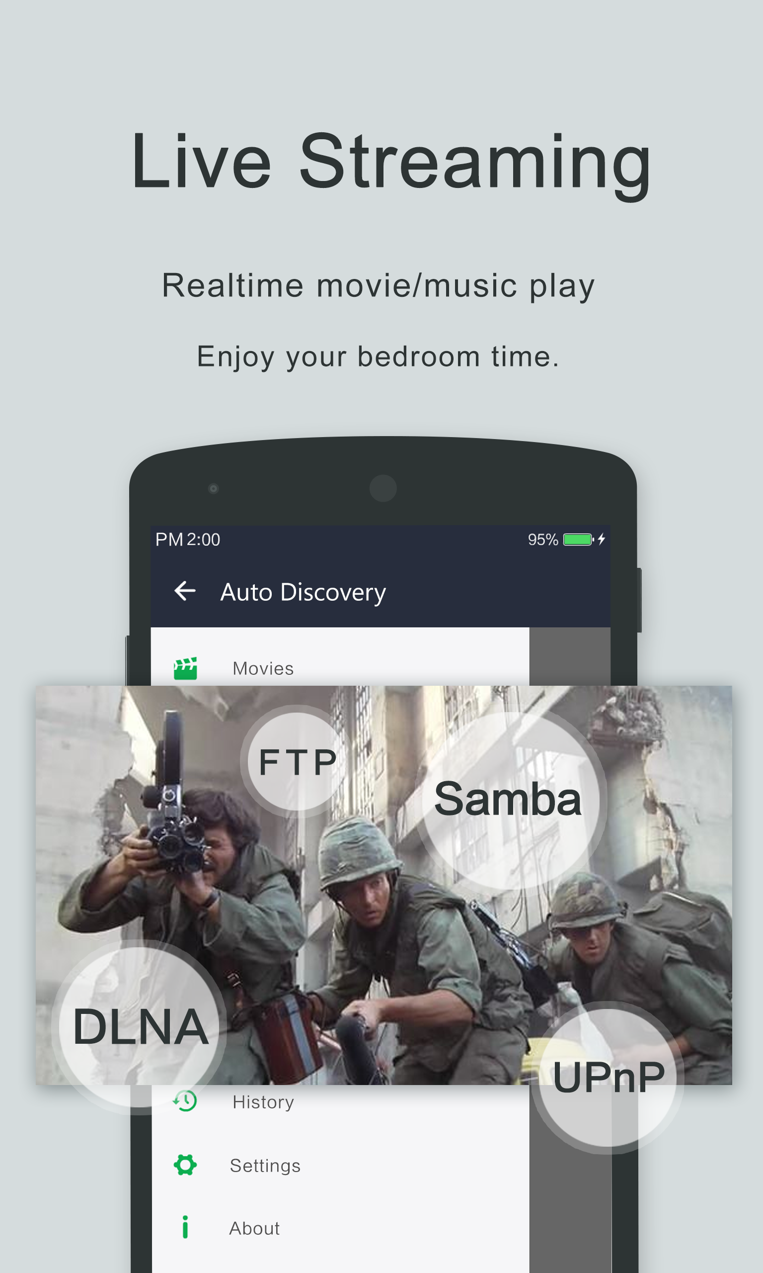 اسکرین شات 3 برنامه Video Player - OPlayer Lite