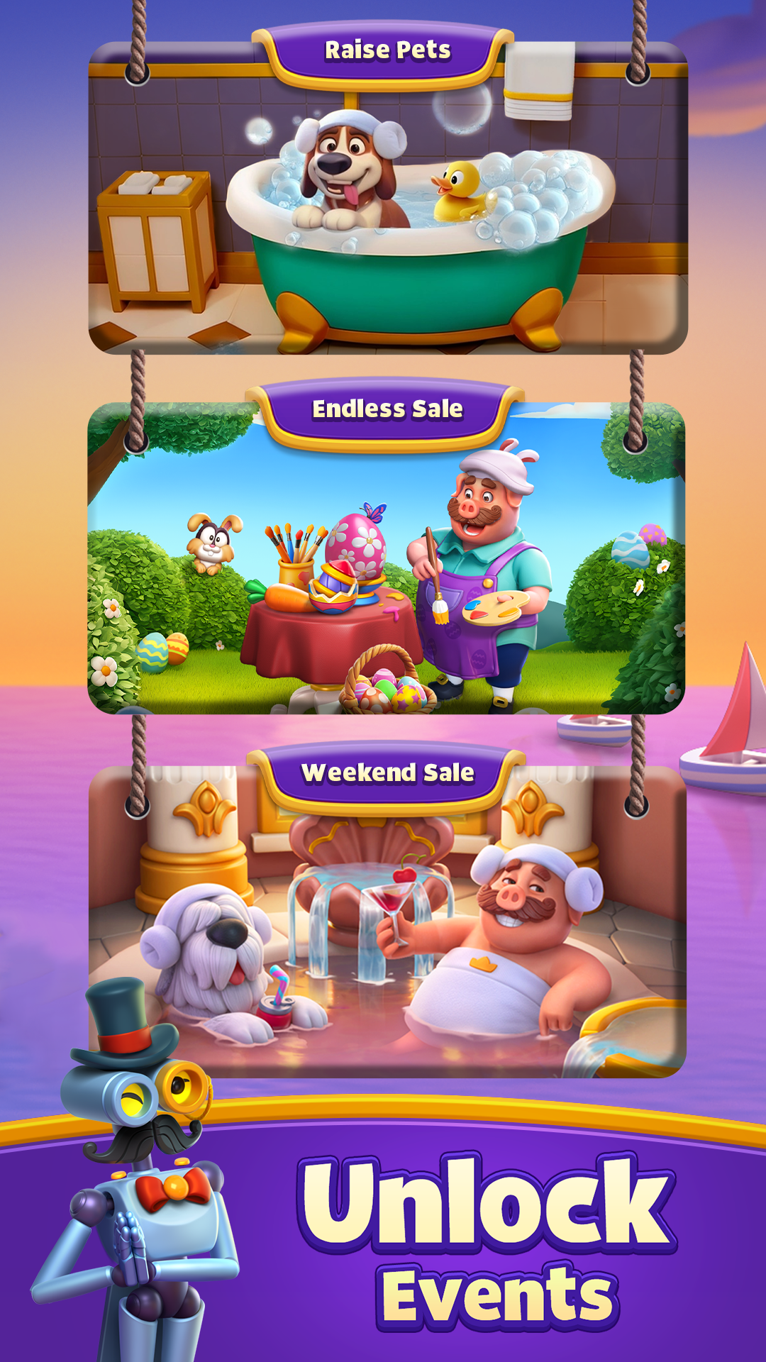 اسکرین شات 3 بازی Piggy Kingdom