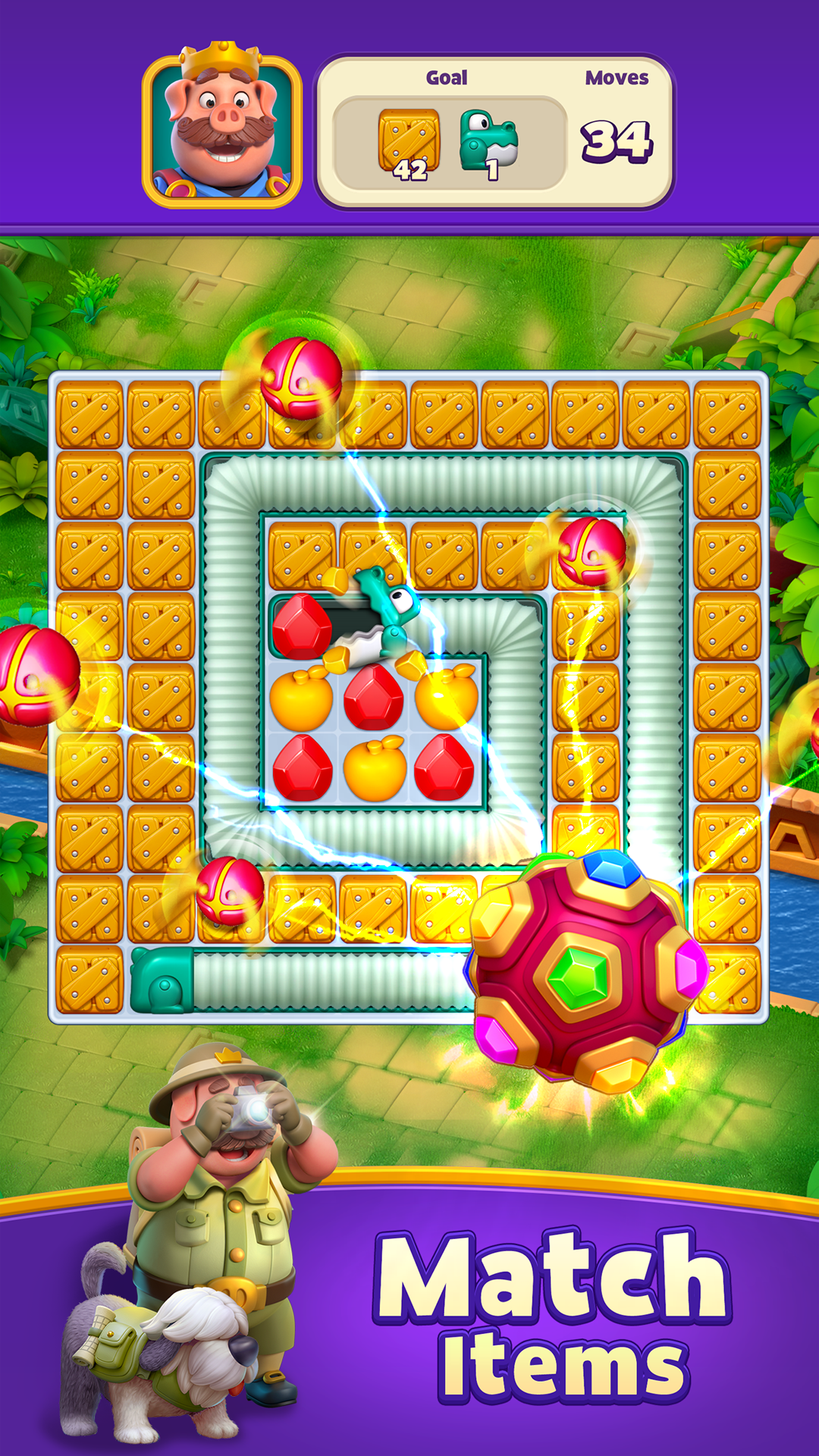اسکرین شات 3 بازی Piggy Kingdom
