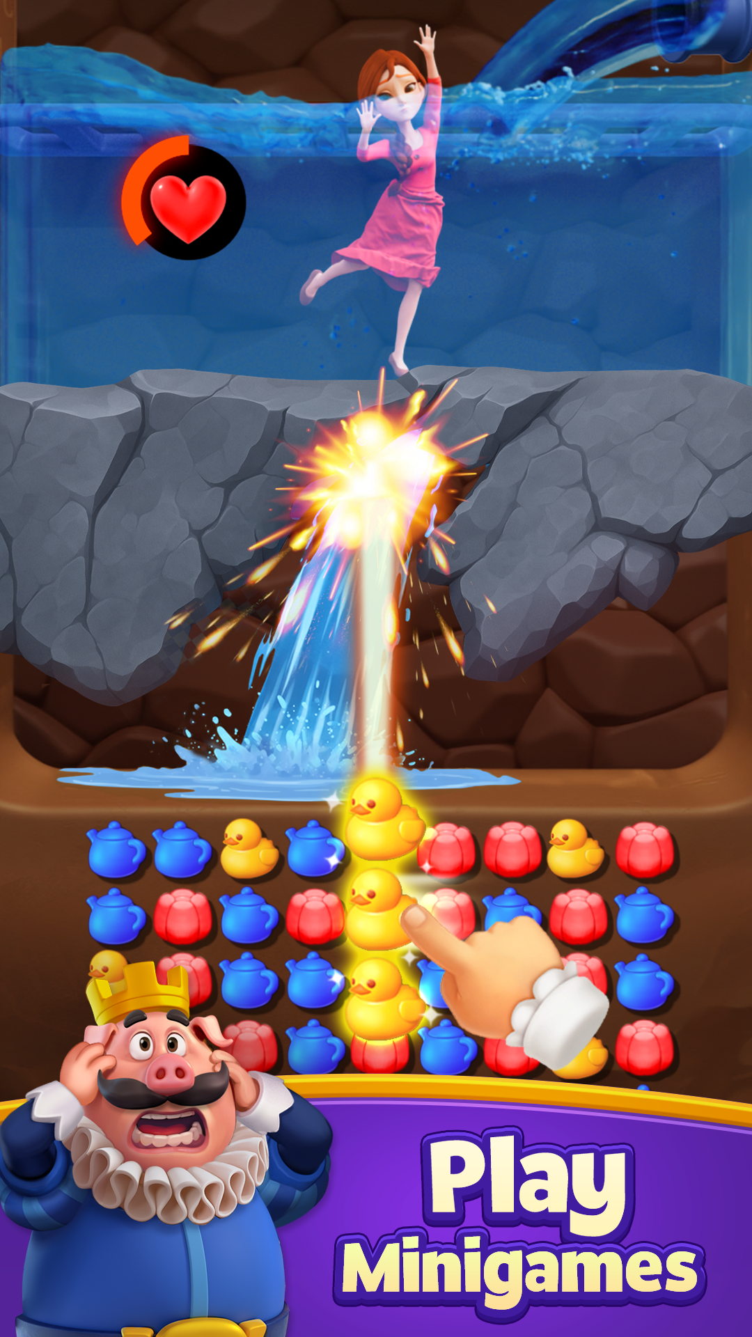 اسکرین شات 2 بازی Piggy Kingdom