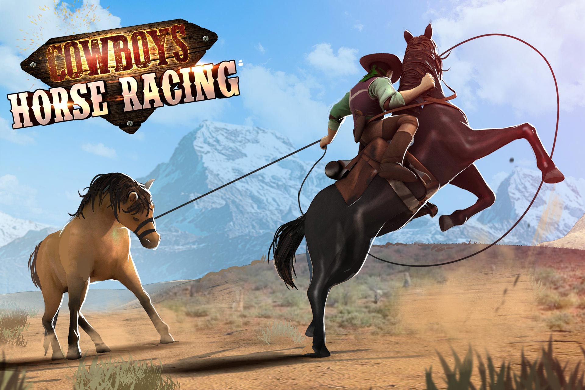 اسکرین شات 1 بازی Cowboys Horse Racing Derby