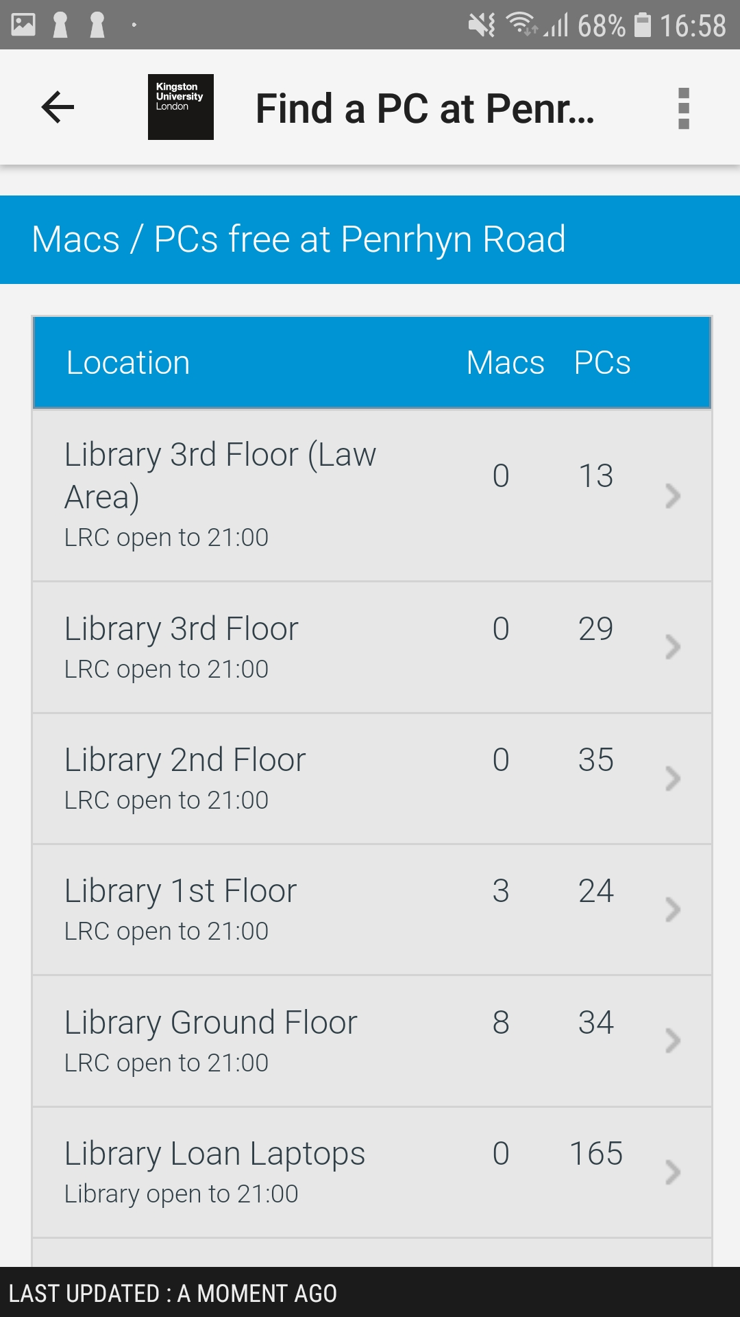 اسکرین شات 5 برنامه Kingston University
