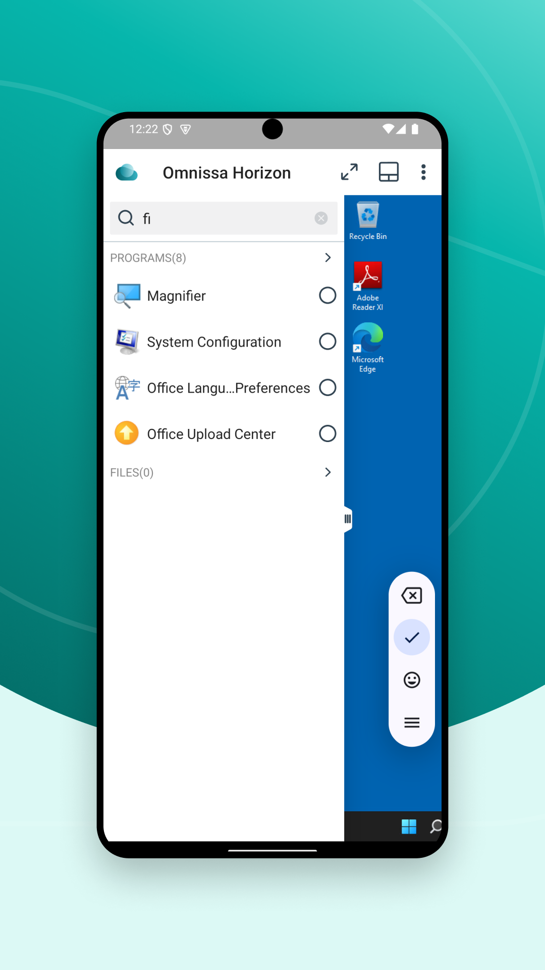 اسکرین شات 4 برنامه Omnissa Horizon Client