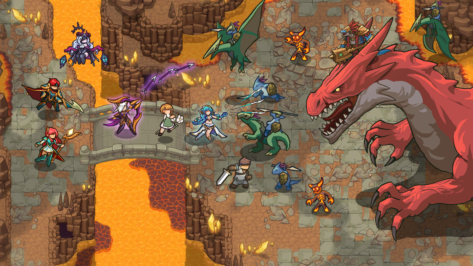 اسکرین شات 8 بازی Fortias Saga: Idle RPG