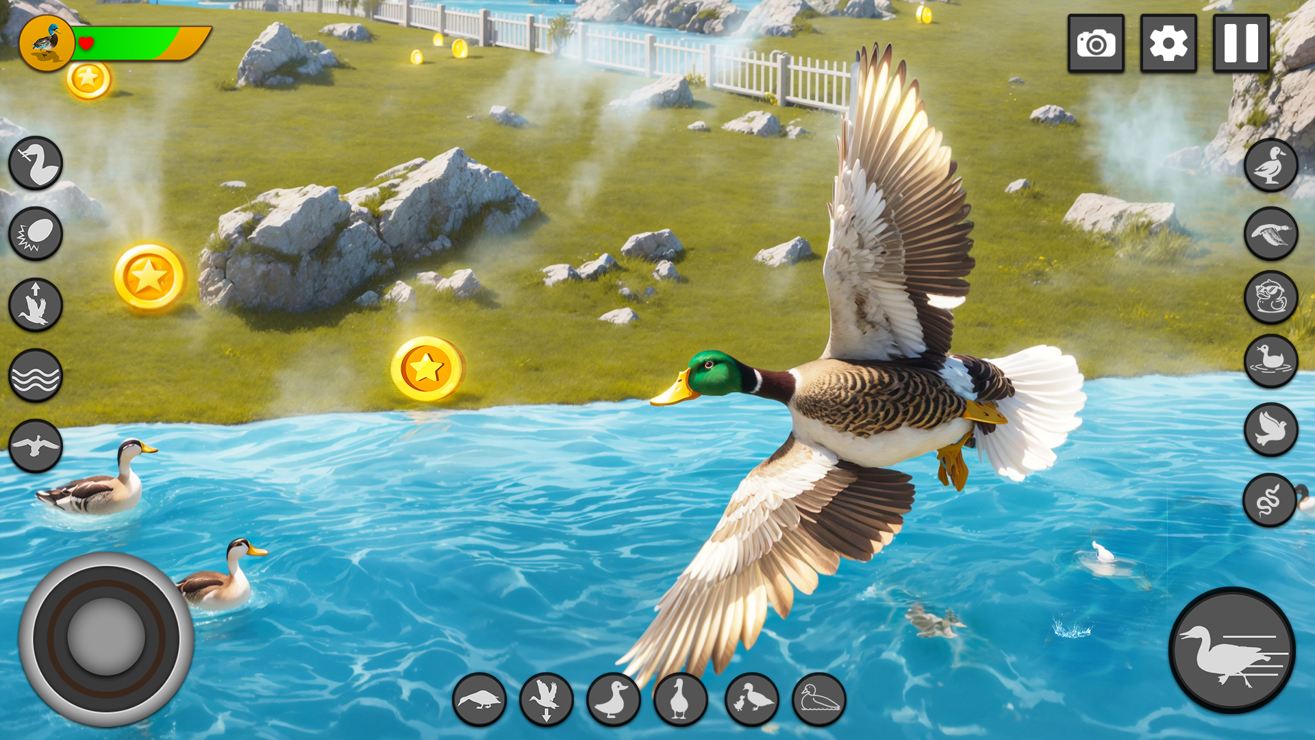 اسکرین شات 6 بازی Virtual Duck Family Game 3D