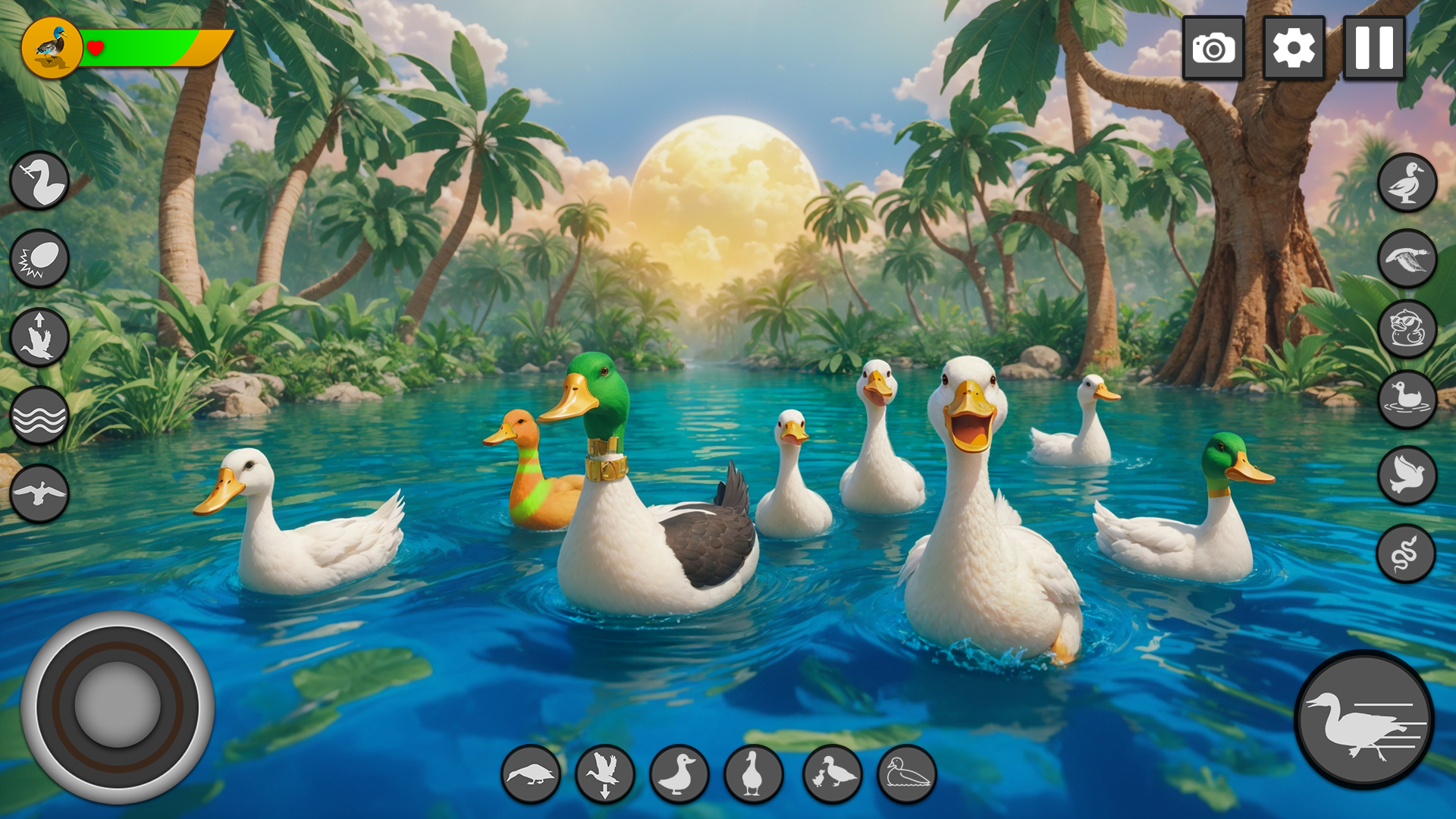اسکرین شات 4 بازی Virtual Duck Family Game 3D