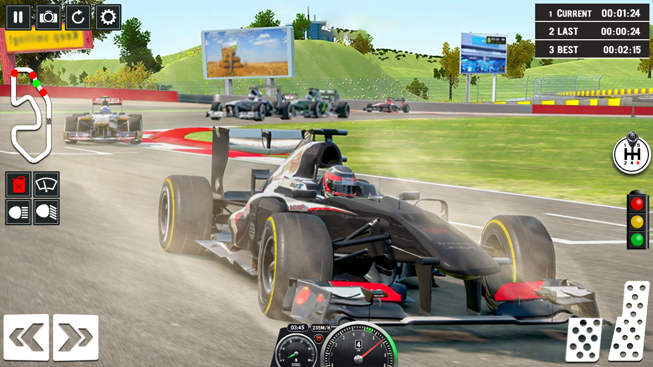 اسکرین شات 2 بازی Formula Racing-Real Car Racing