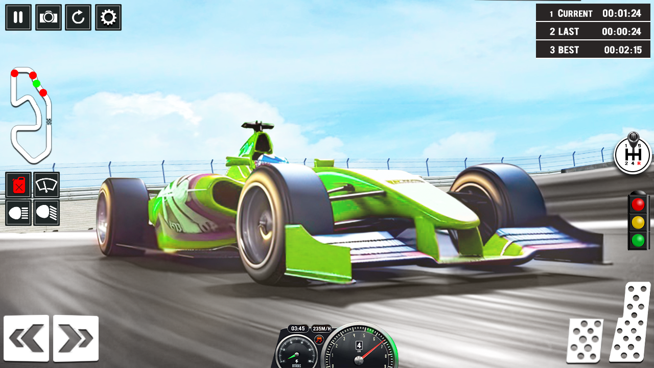 اسکرین شات 5 بازی Formula Racing-Real Car Racing