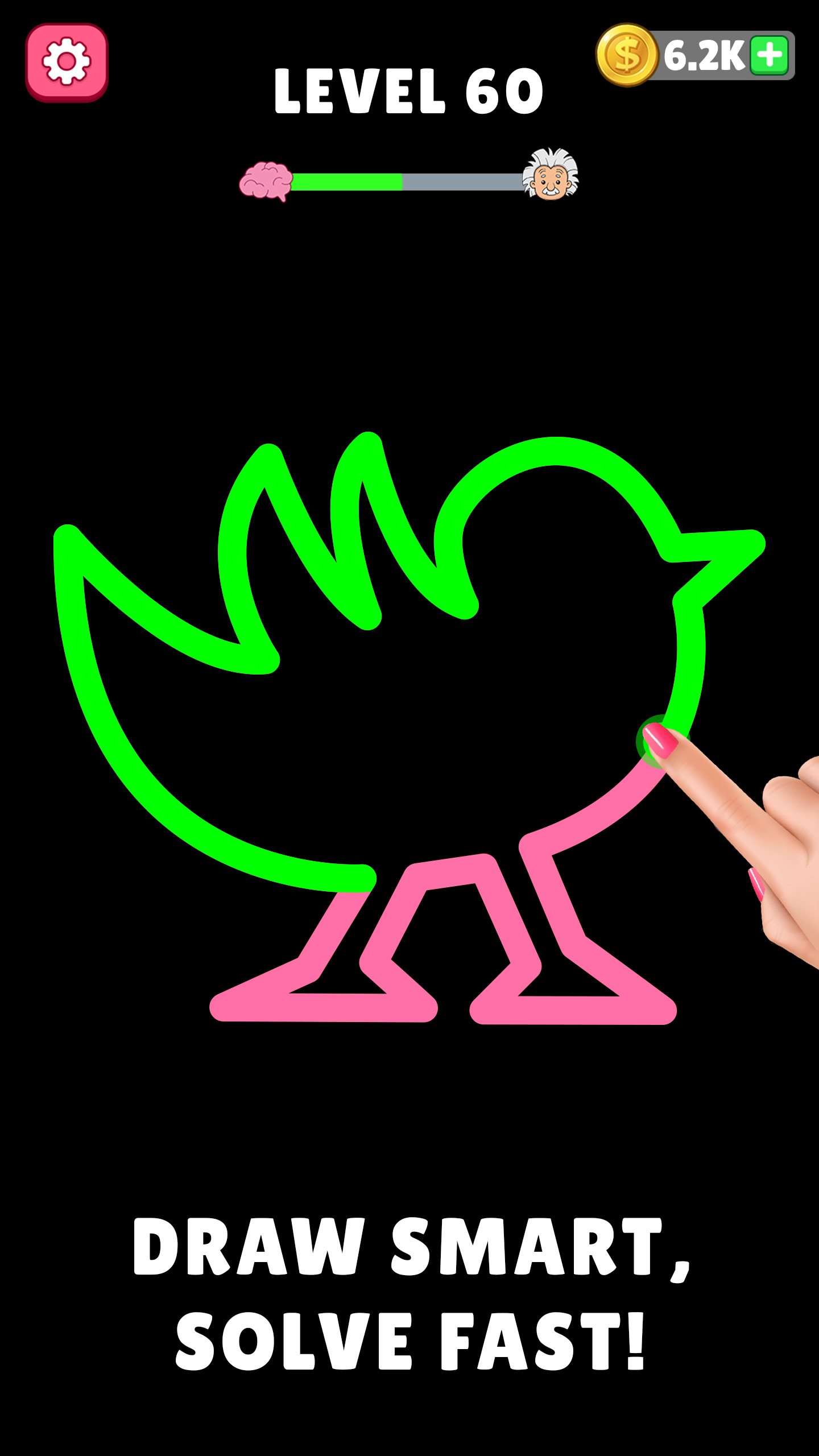 اسکرین شات 7 بازی Single Line Drawing Challenge