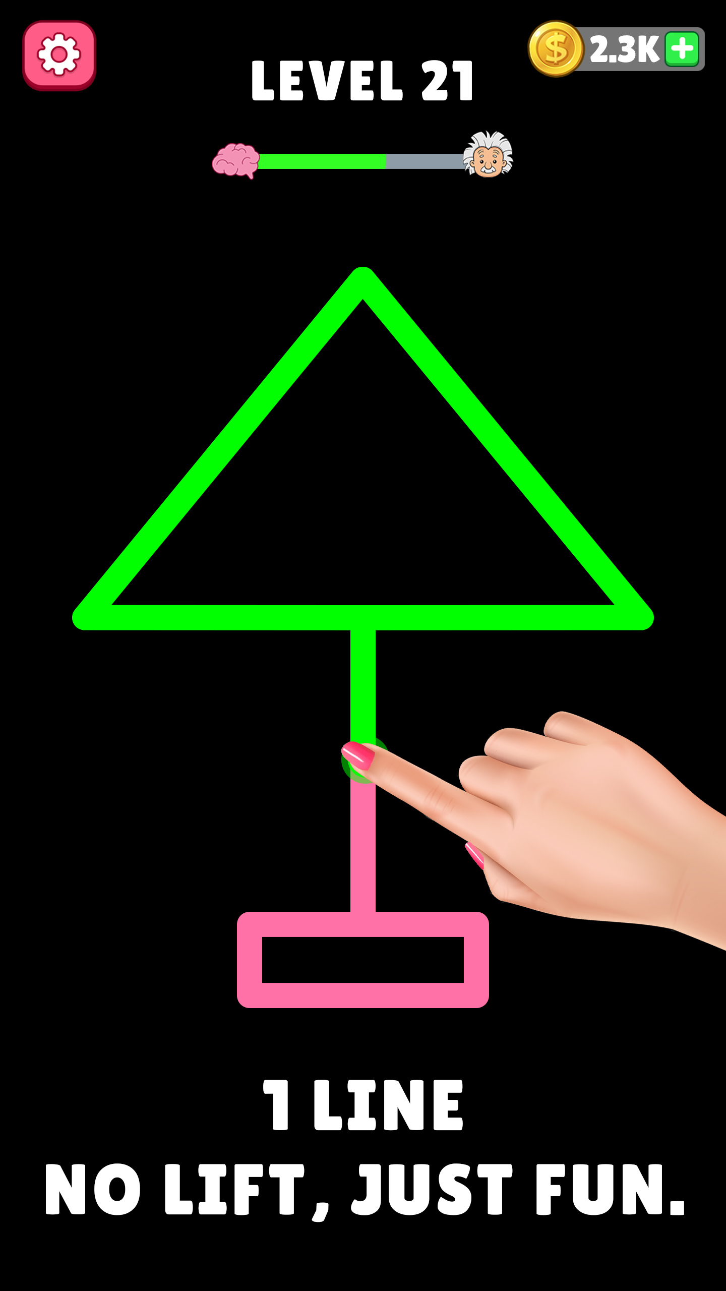 اسکرین شات 2 بازی Single Line Drawing Challenge