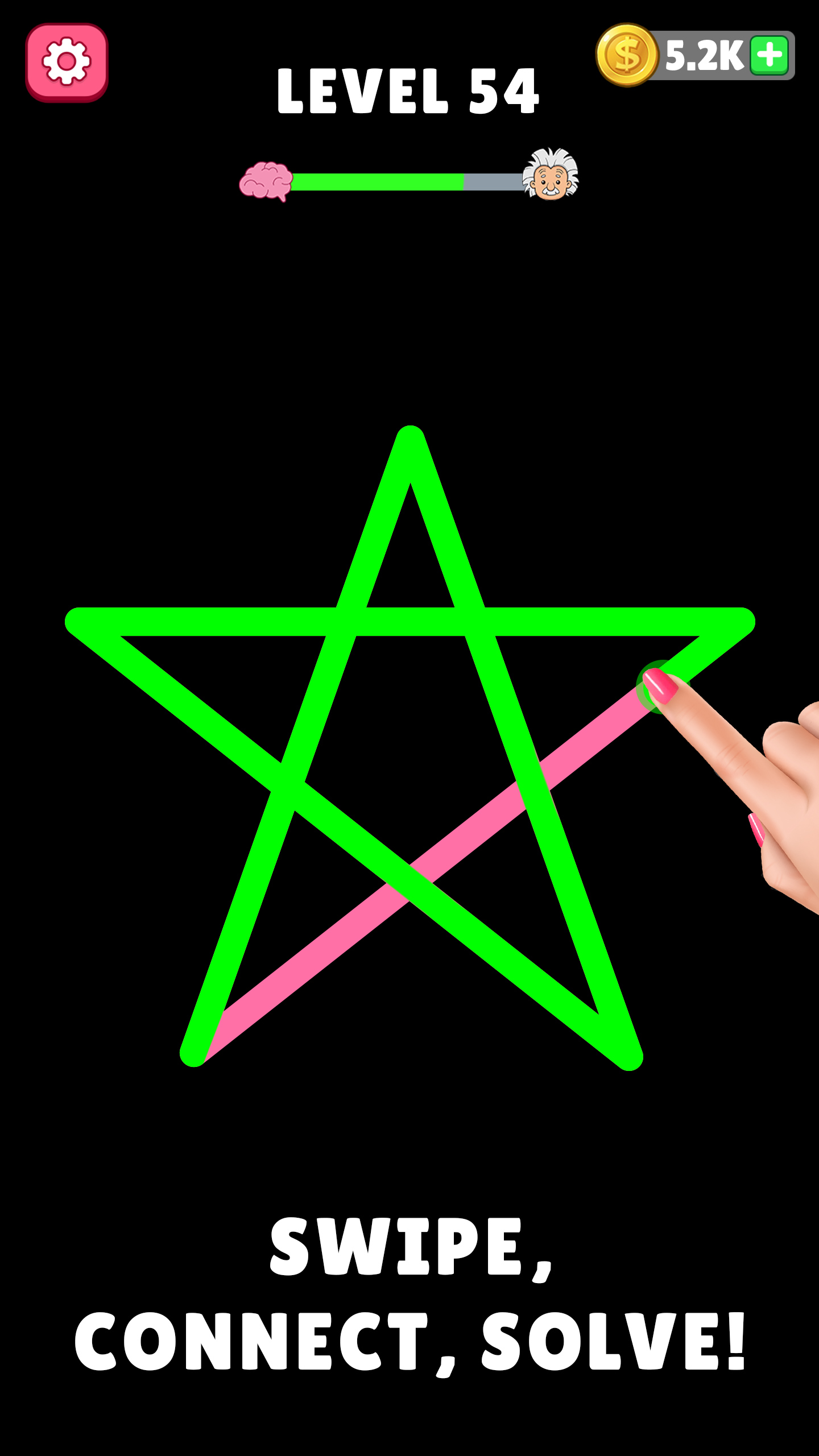 اسکرین شات 6 بازی Single Line Drawing Challenge