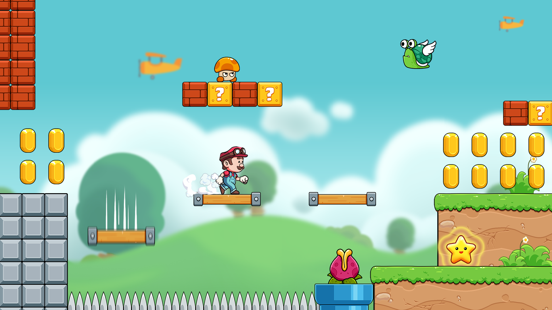 اسکرین شات 1 بازی Pop's World - Running game