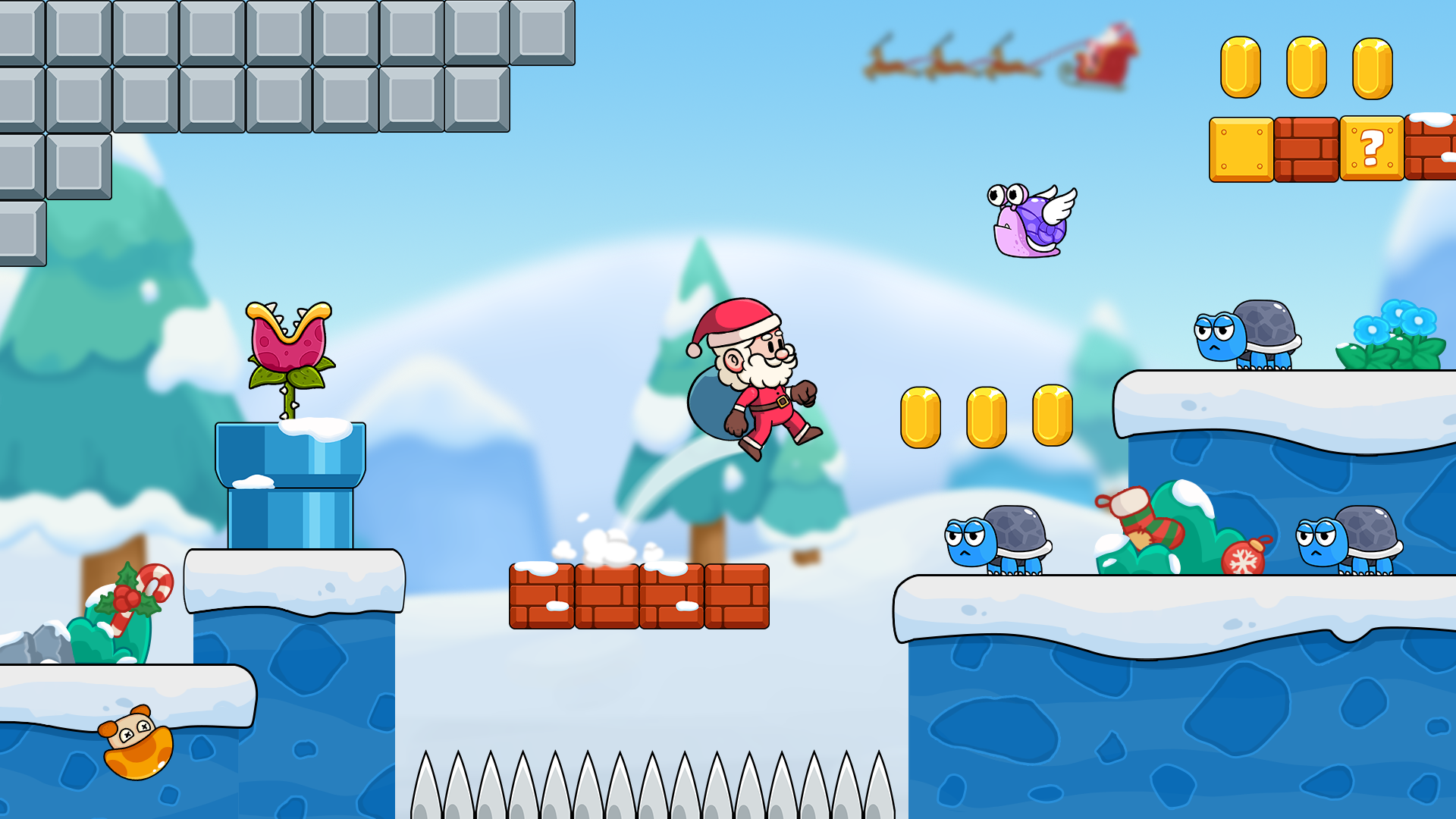 اسکرین شات 3 بازی Pop's World - Running game