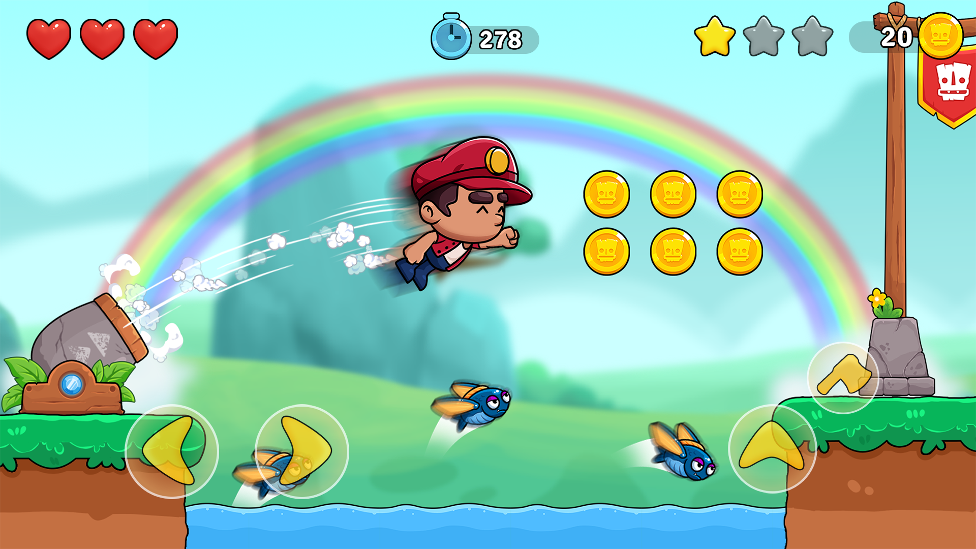 اسکرین شات 1 بازی Super Jungle Bros: Tribe Boy