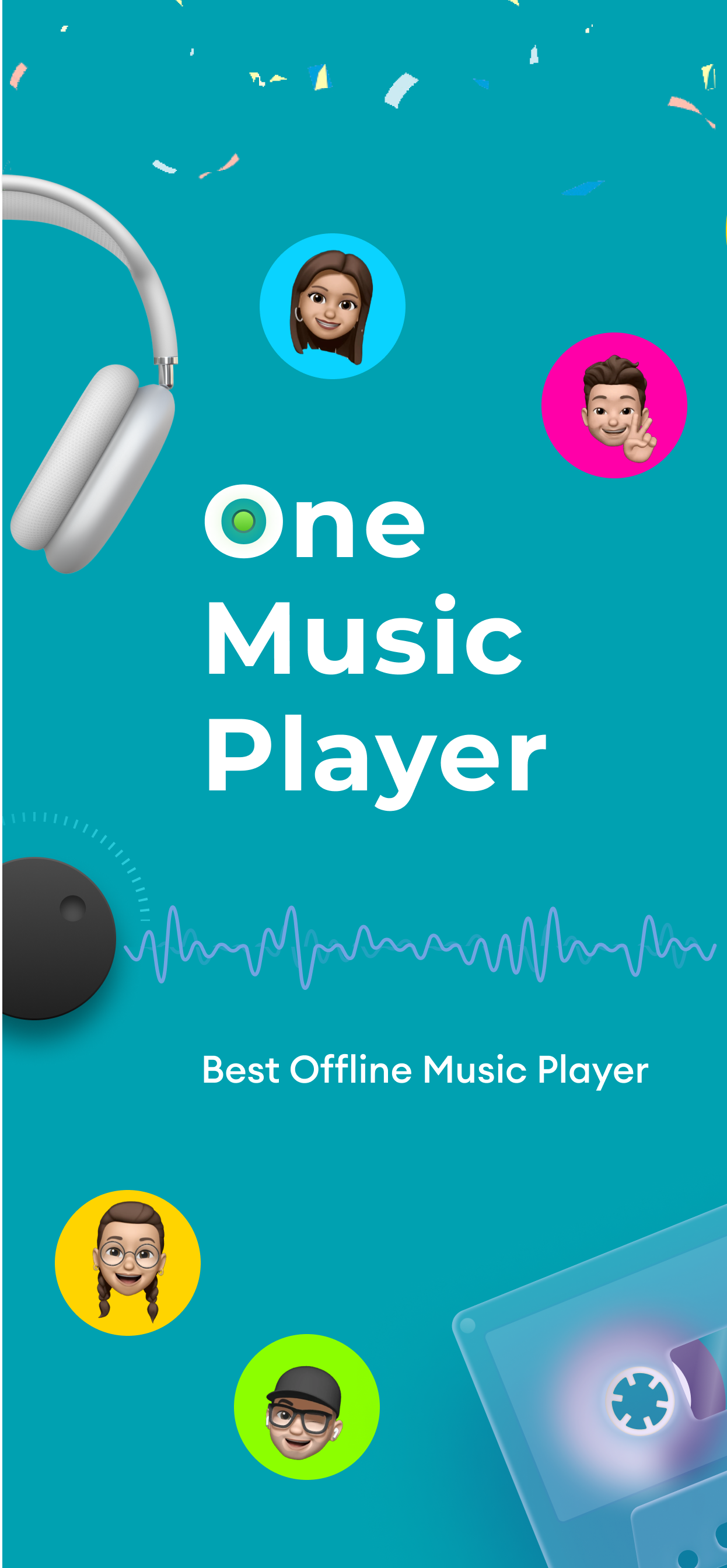 اسکرین شات 1 برنامه One Music Player