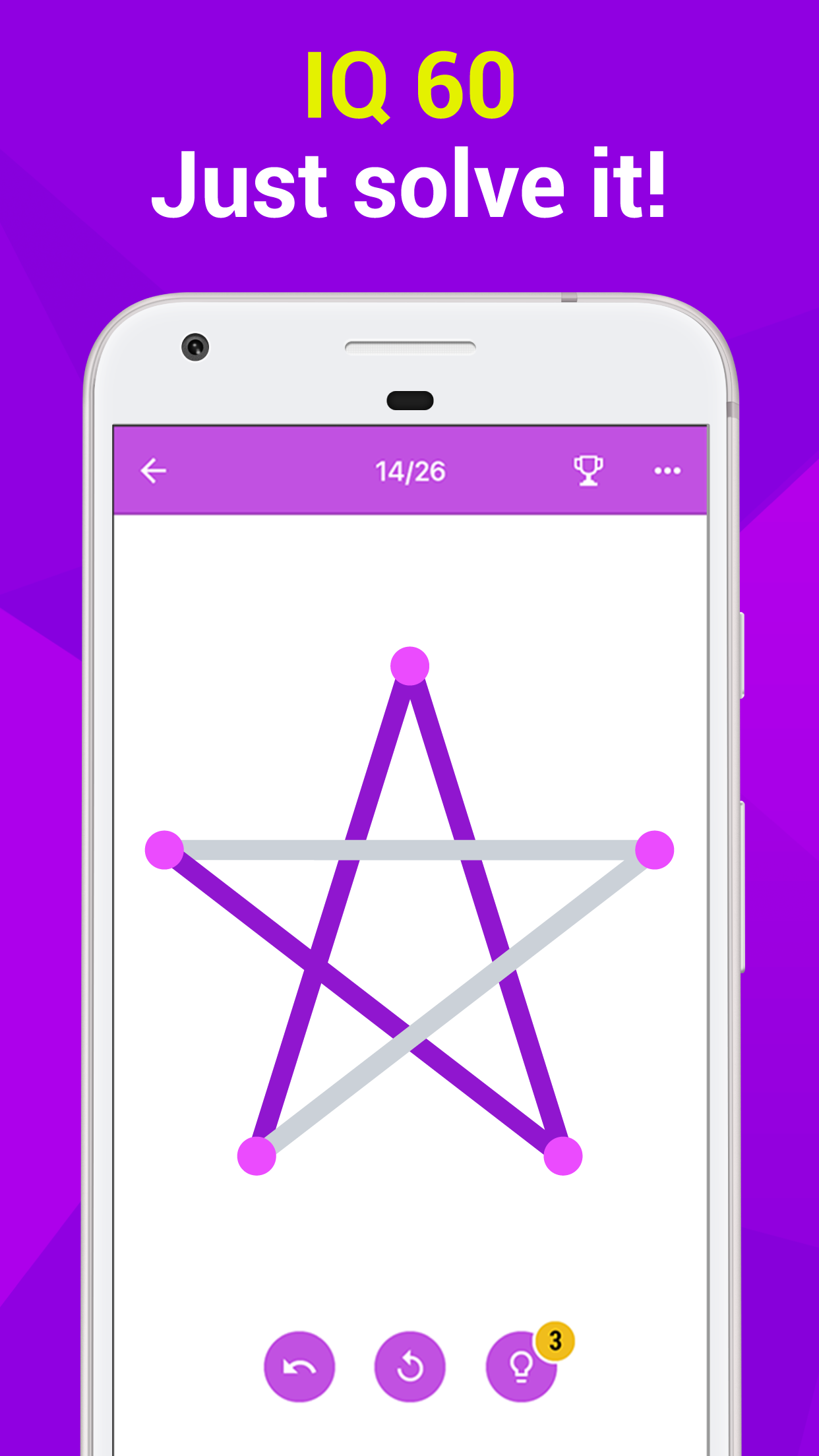 اسکرین شات 1 بازی 1LINE –One Line with One Touch