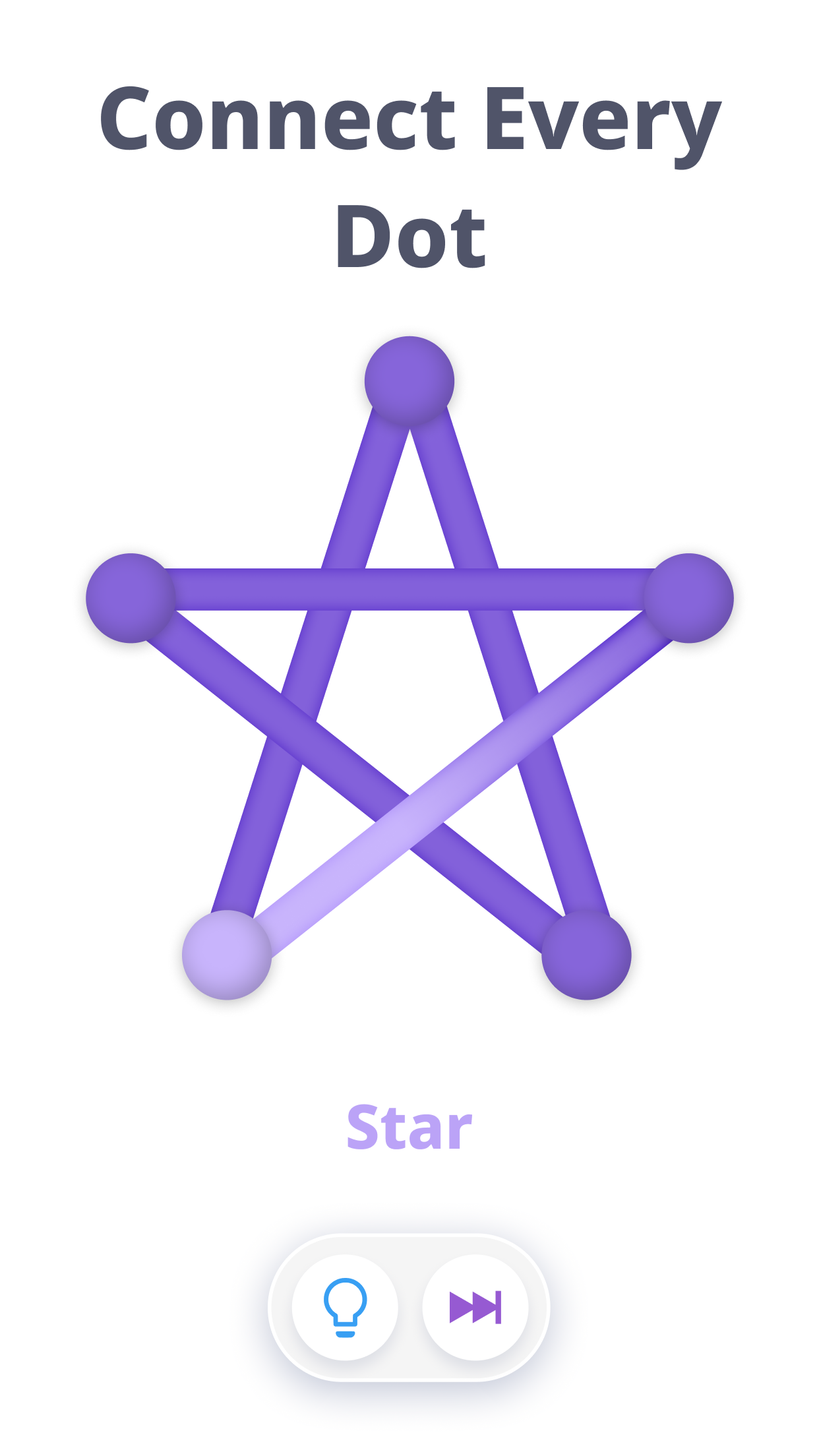 اسکرین شات 1 بازی 1LINE –One Line with One Touch