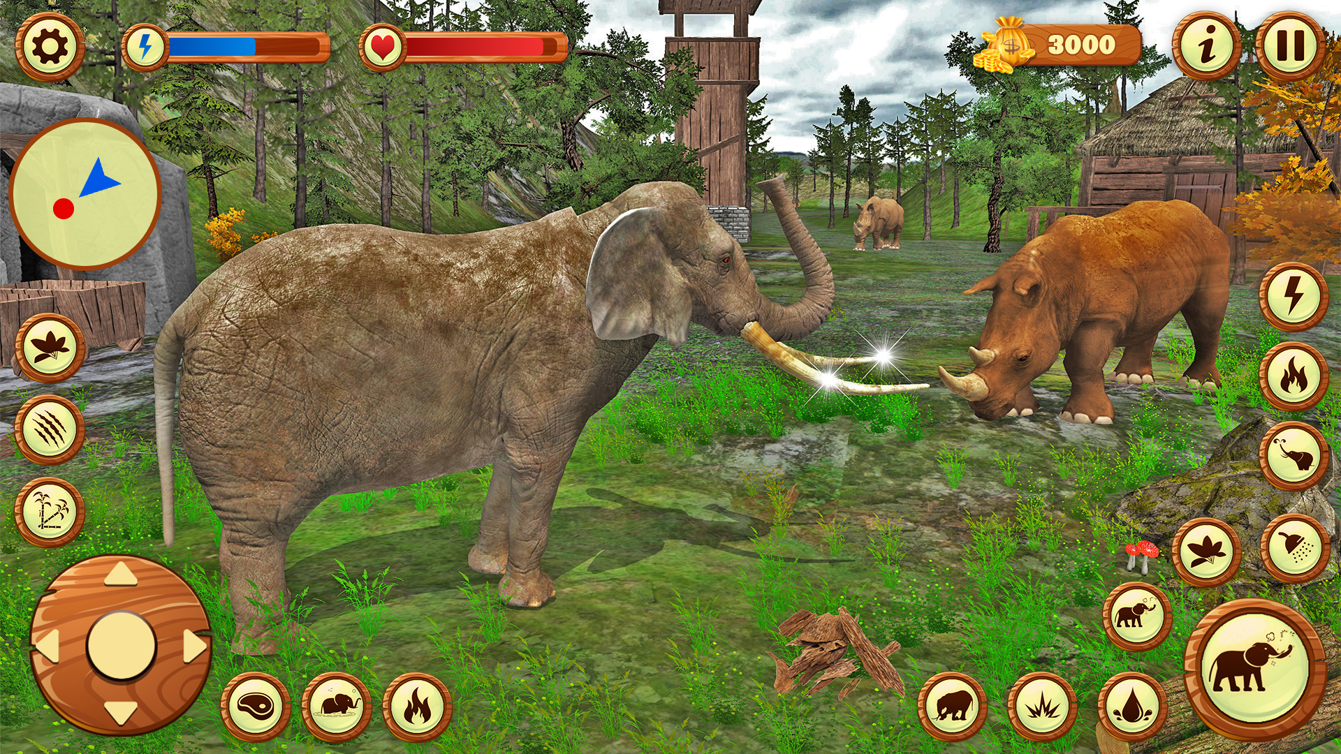 اسکرین شات 4 بازی Ultimate Wild Elephant Games