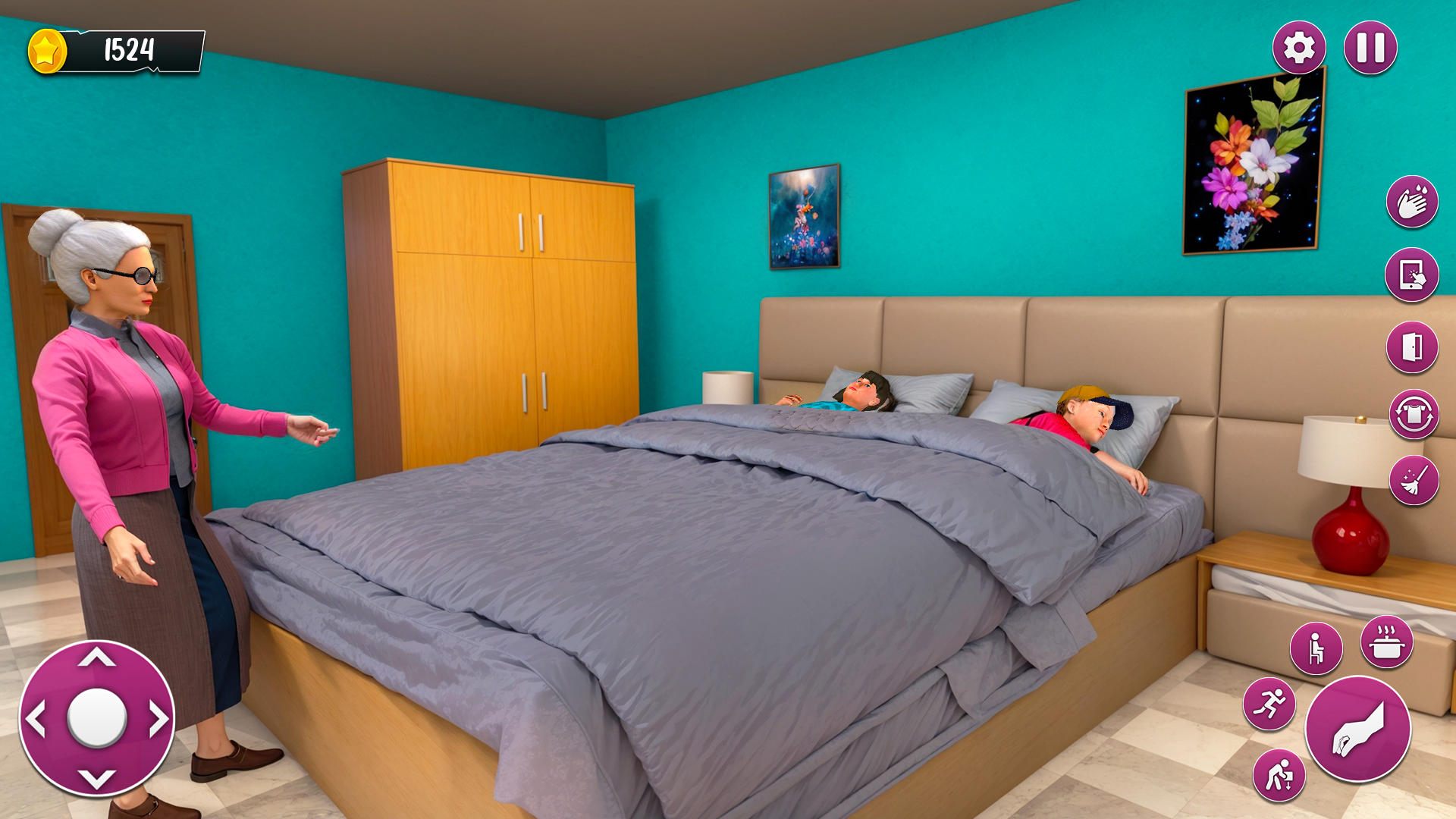 اسکرین شات 4 بازی Grandma Simulator Granny Game