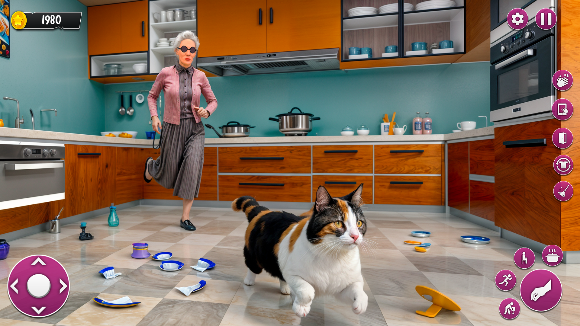 اسکرین شات 1 بازی Grandma Simulator Granny Game